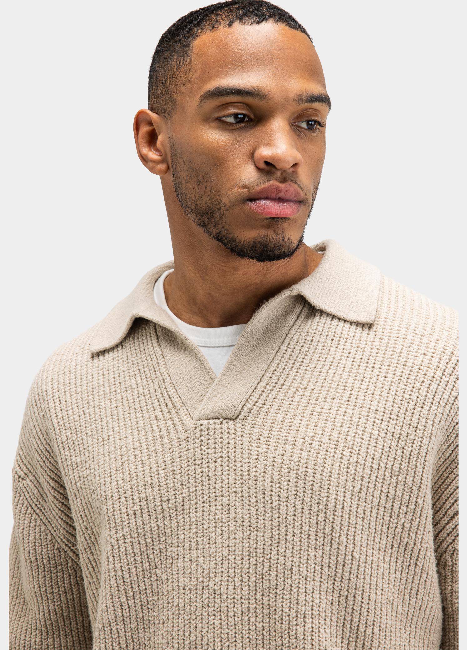 Butcher of Blue Pullover heren Beige Market M2626022/697