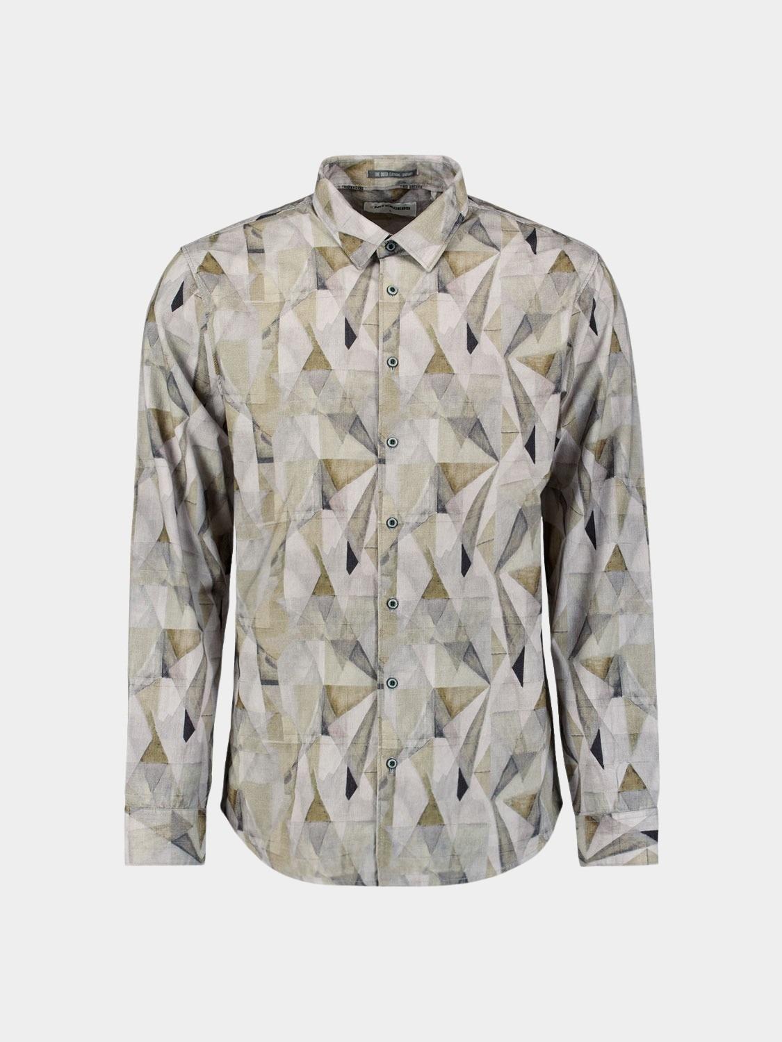 No Excess Casual hemd lange mouw Groen  29430923/197