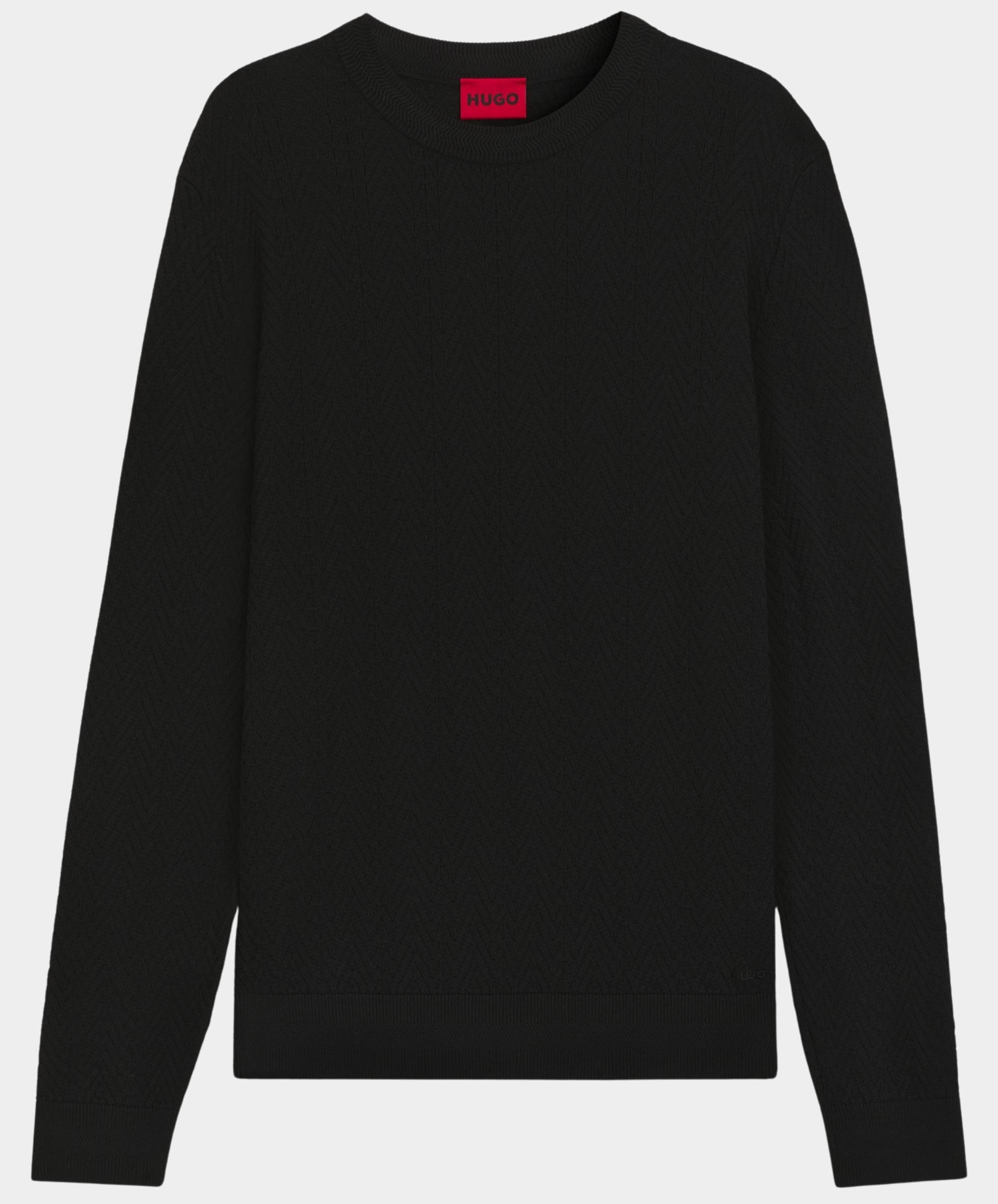 HUGO Red Pullover Zwart Simo 10272366 01 50543789/001
