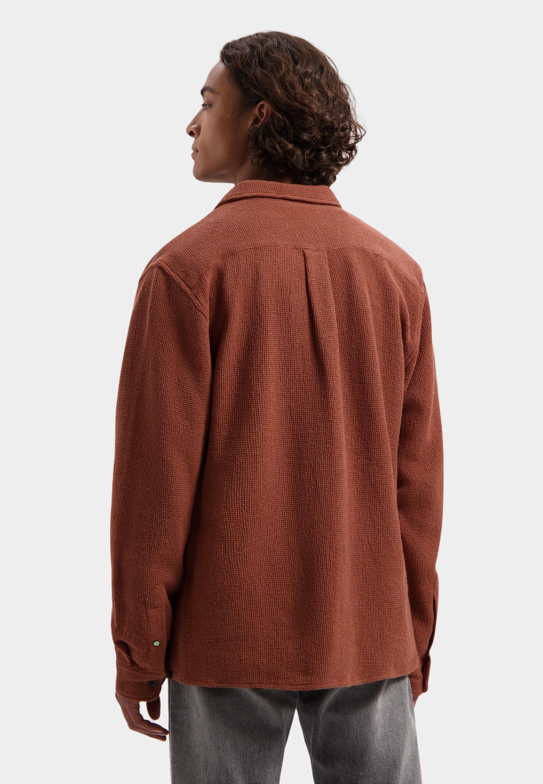 Dstrezzed Casual hemd lange mouw Bruin Daniel shirt 303852/268
