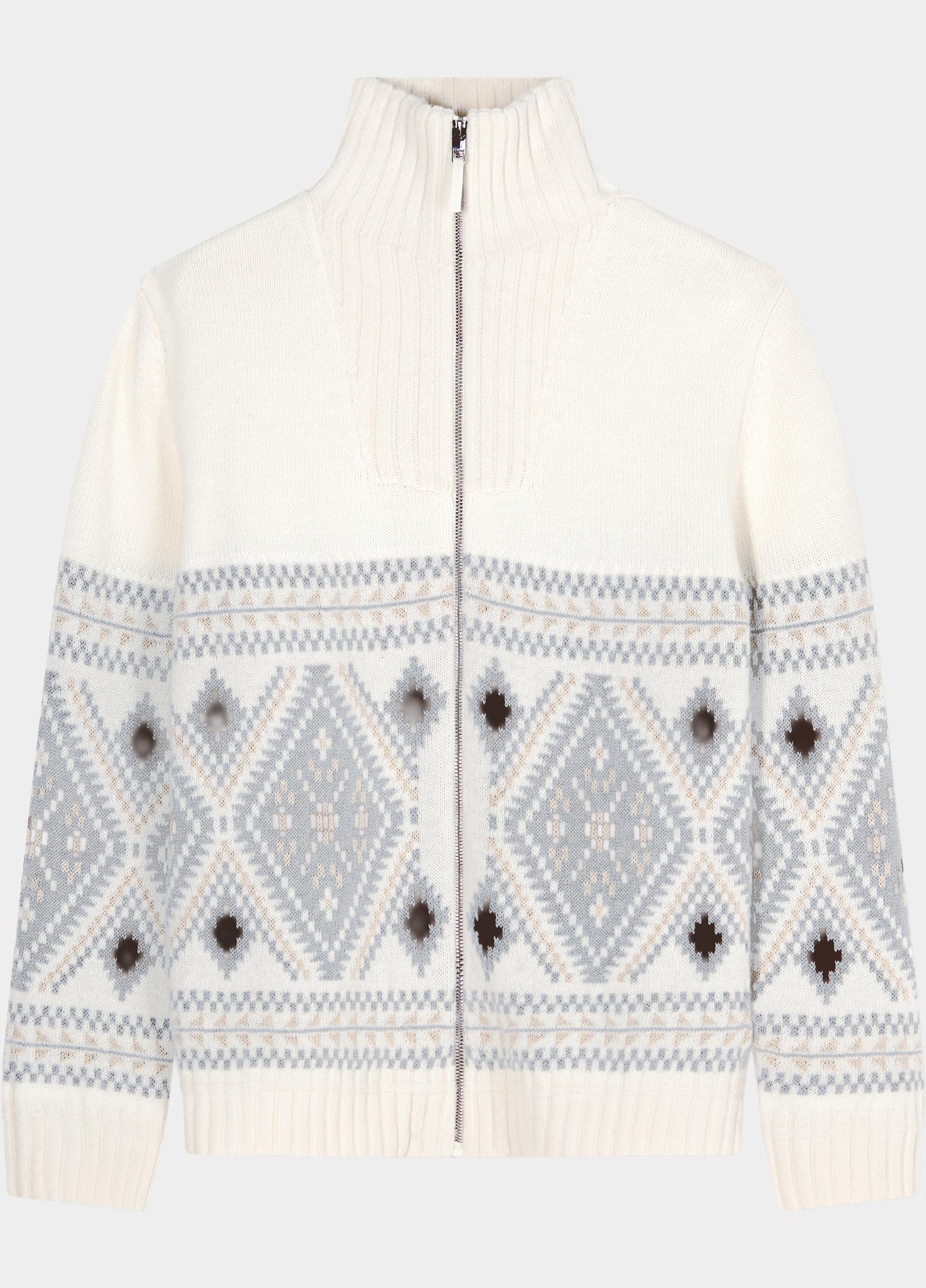 Olymp Vest heren Beige Jacke Strick 532326/01