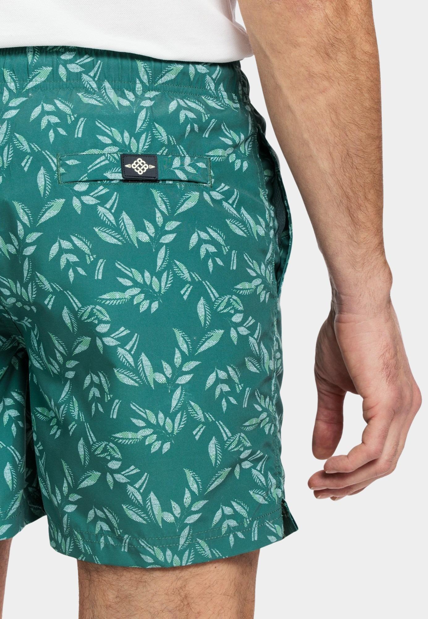 Baileys Zwembroek Groen Swimshort allover printed "2- 411006/74