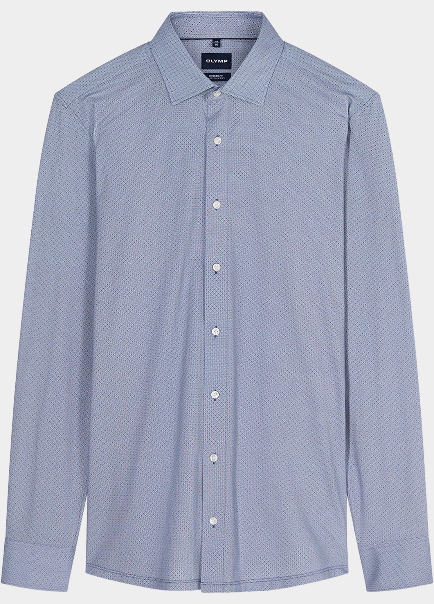 Olymp Zakelijk overhemd heren Blauw OLYMP Luxor 121324/18