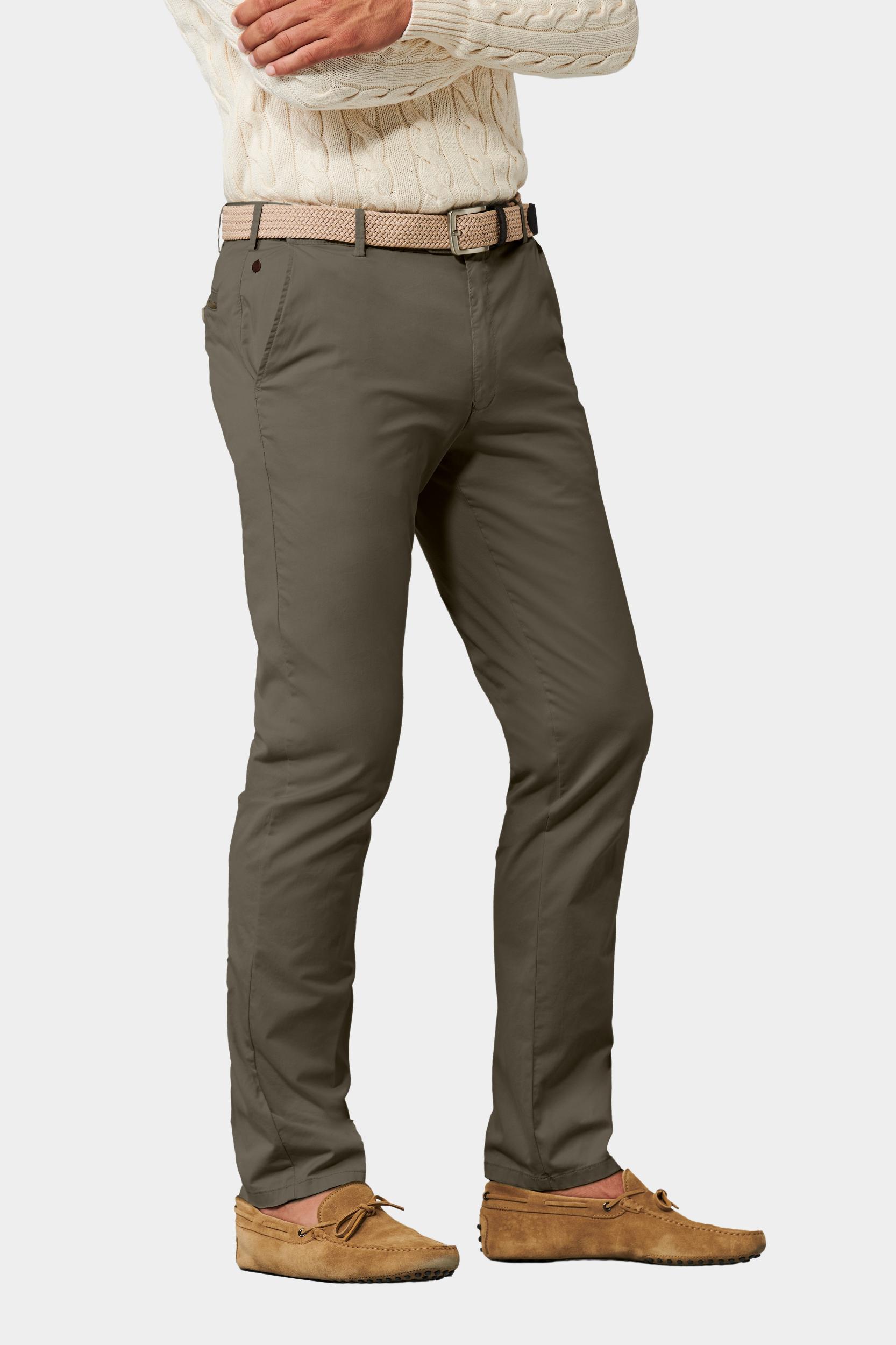 Meyer Katoenen Broek Bruin OSLO Art.1-5038 2231503800/36