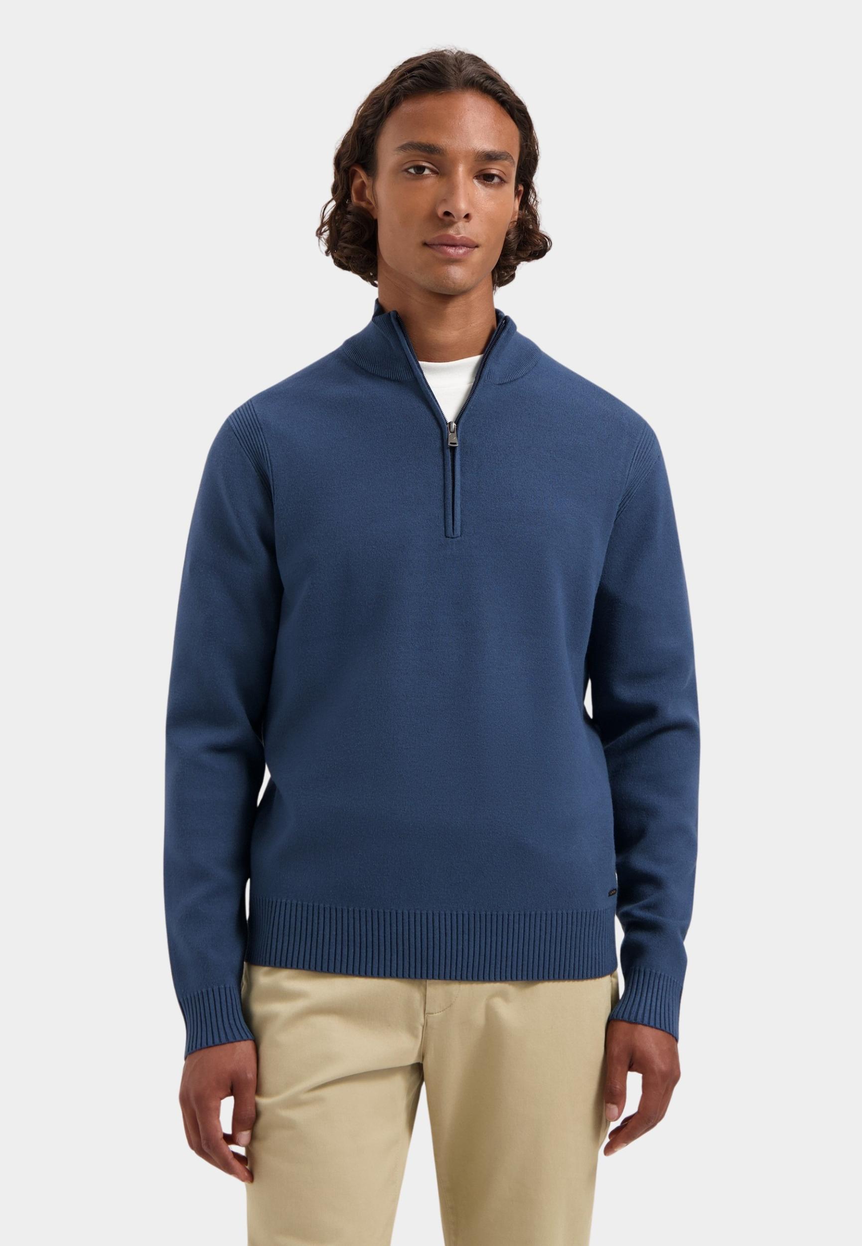 Dstrezzed Pullover Blauw Fell Skipper 405602-AW24/694
