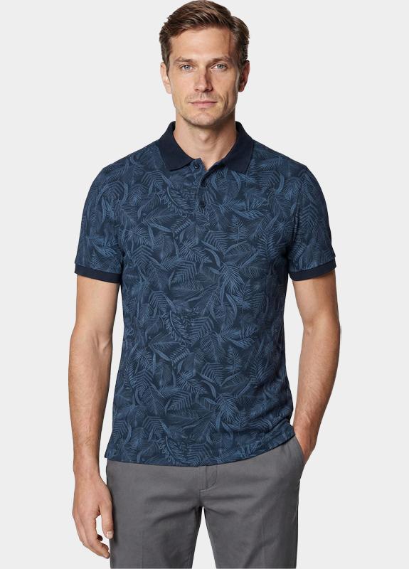 Bos Polo korte mouw Blauw Axton Polo 26108AX20BO/4001