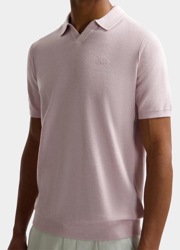 Dstrezzed Polo heren Roze Mercury Short Sleeve Polo 420026/462