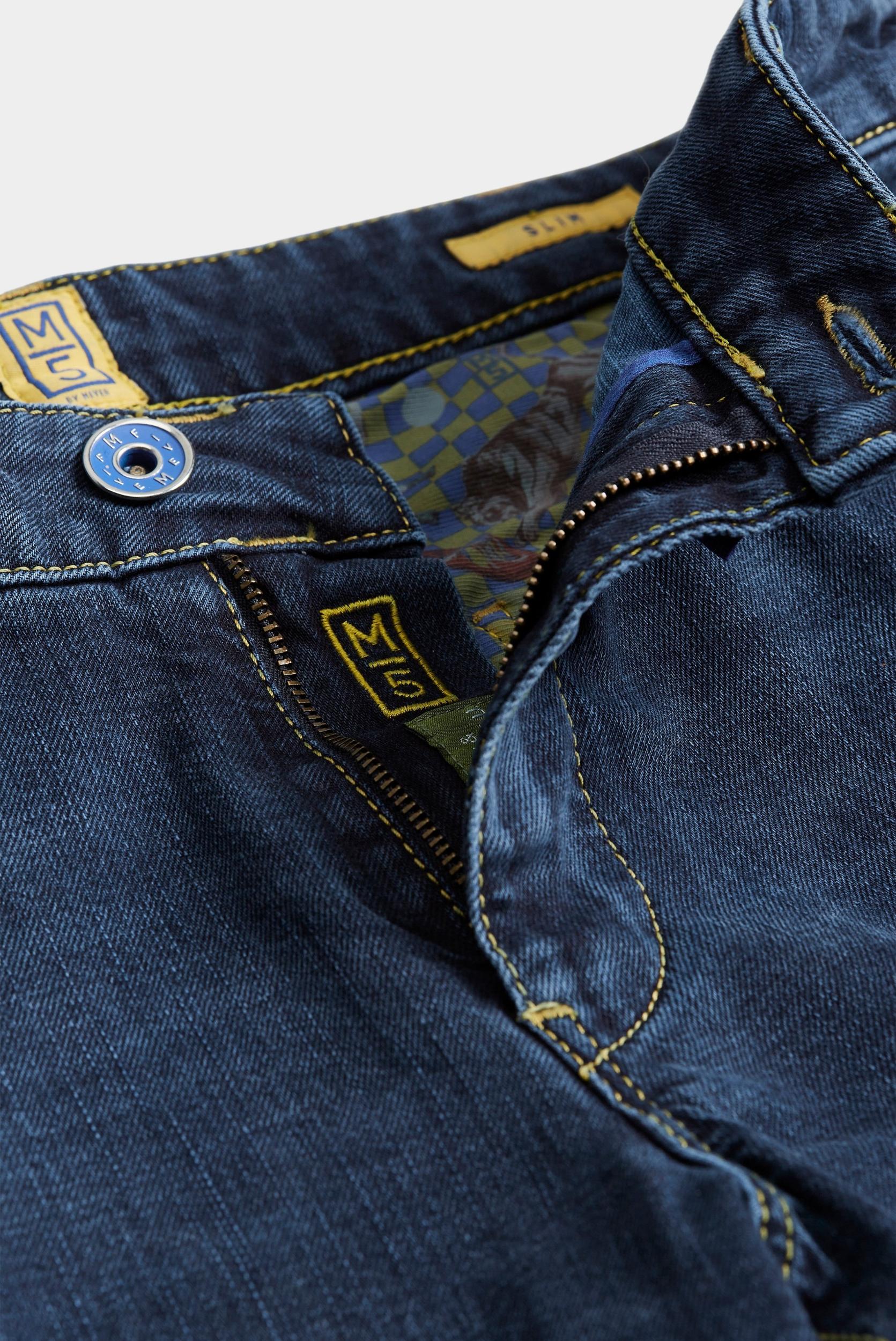Meyer Flatfront Jeans Blauw M5.Slim Art.9-6207 3619620700/18