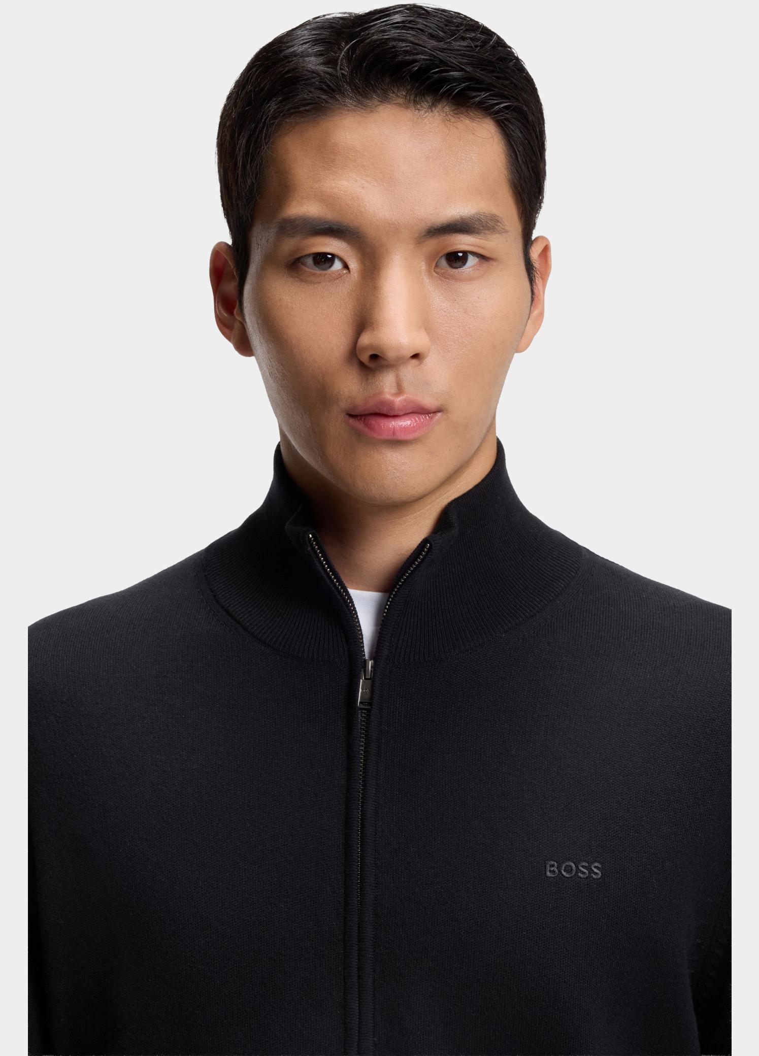 BOSS Black Vest heren Blauw C-Ubaio 10277311 01 50556325/404