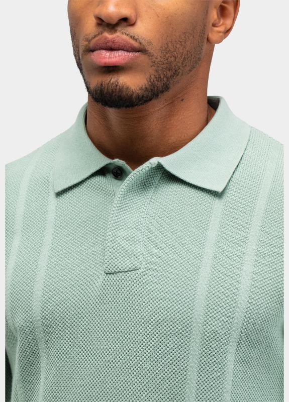 Butcher of Blue Polo korte mouw Groen Ripley M2616001/118