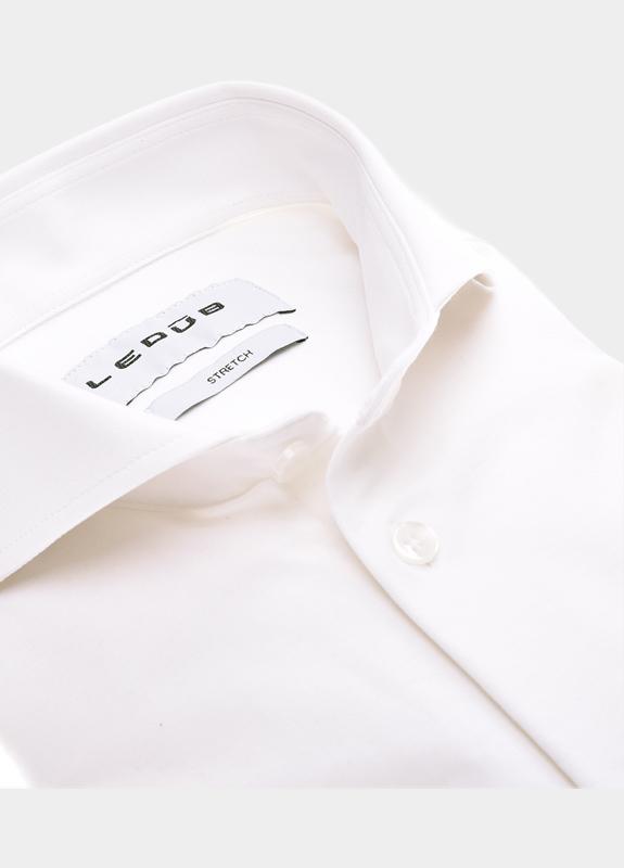 Ledub Business hemd lange mouw Wit  0143225/910-000-000