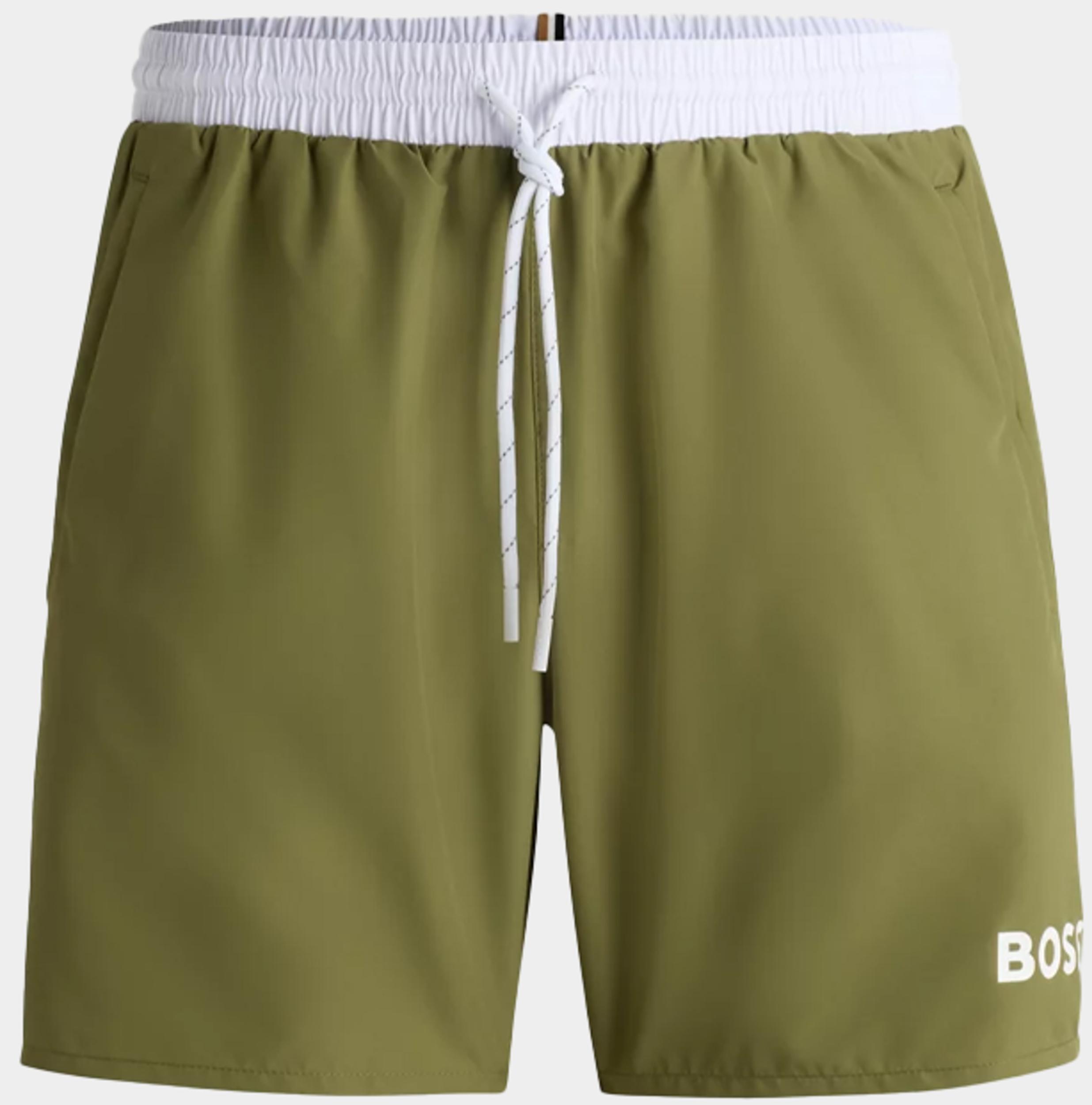 BOSS Black Zwembroek Groen Starfish 10259586 01 50514429/311