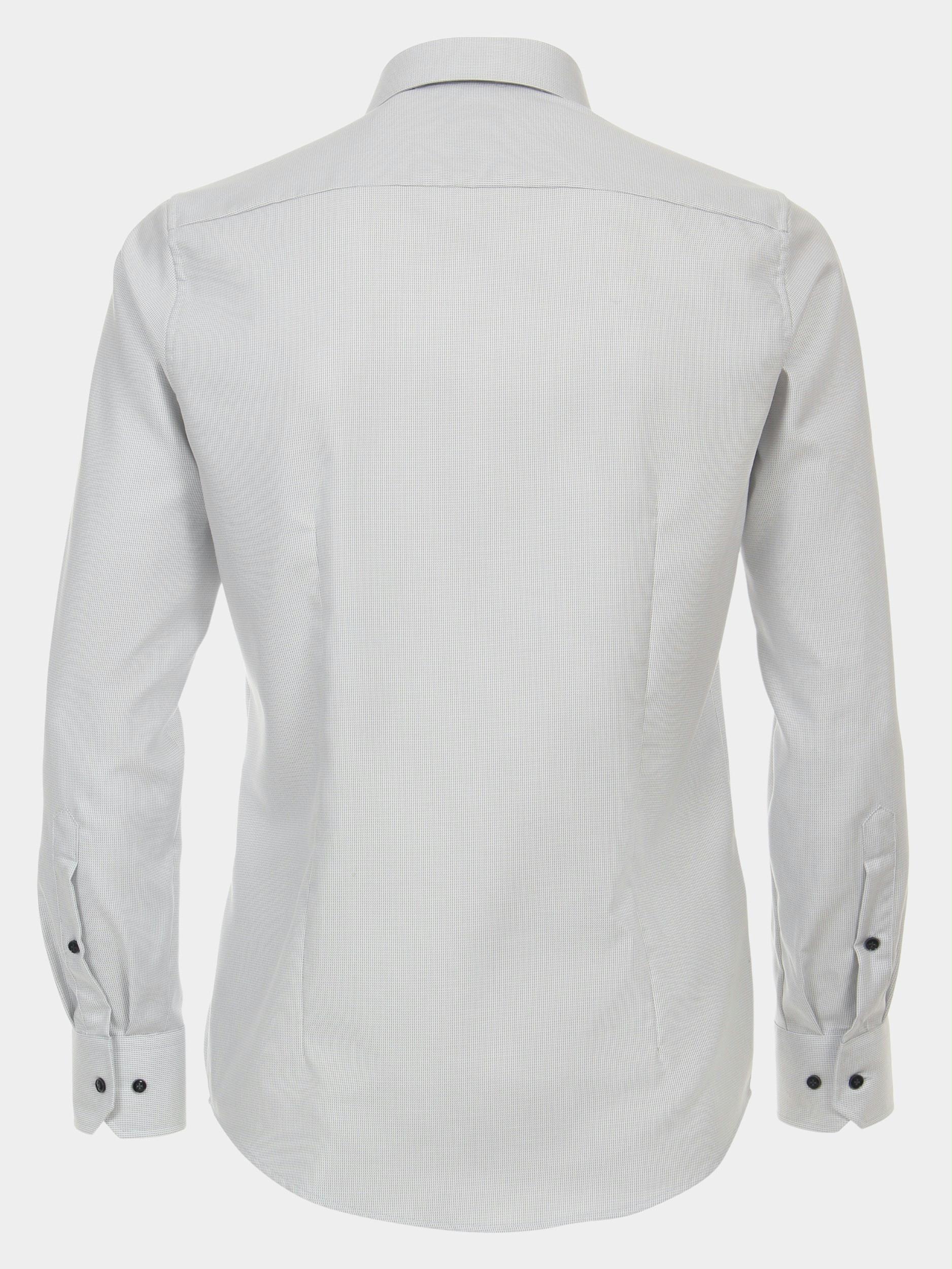 Venti Business hemd lange mouw Grijs Kent Modern Fit 134023600/700