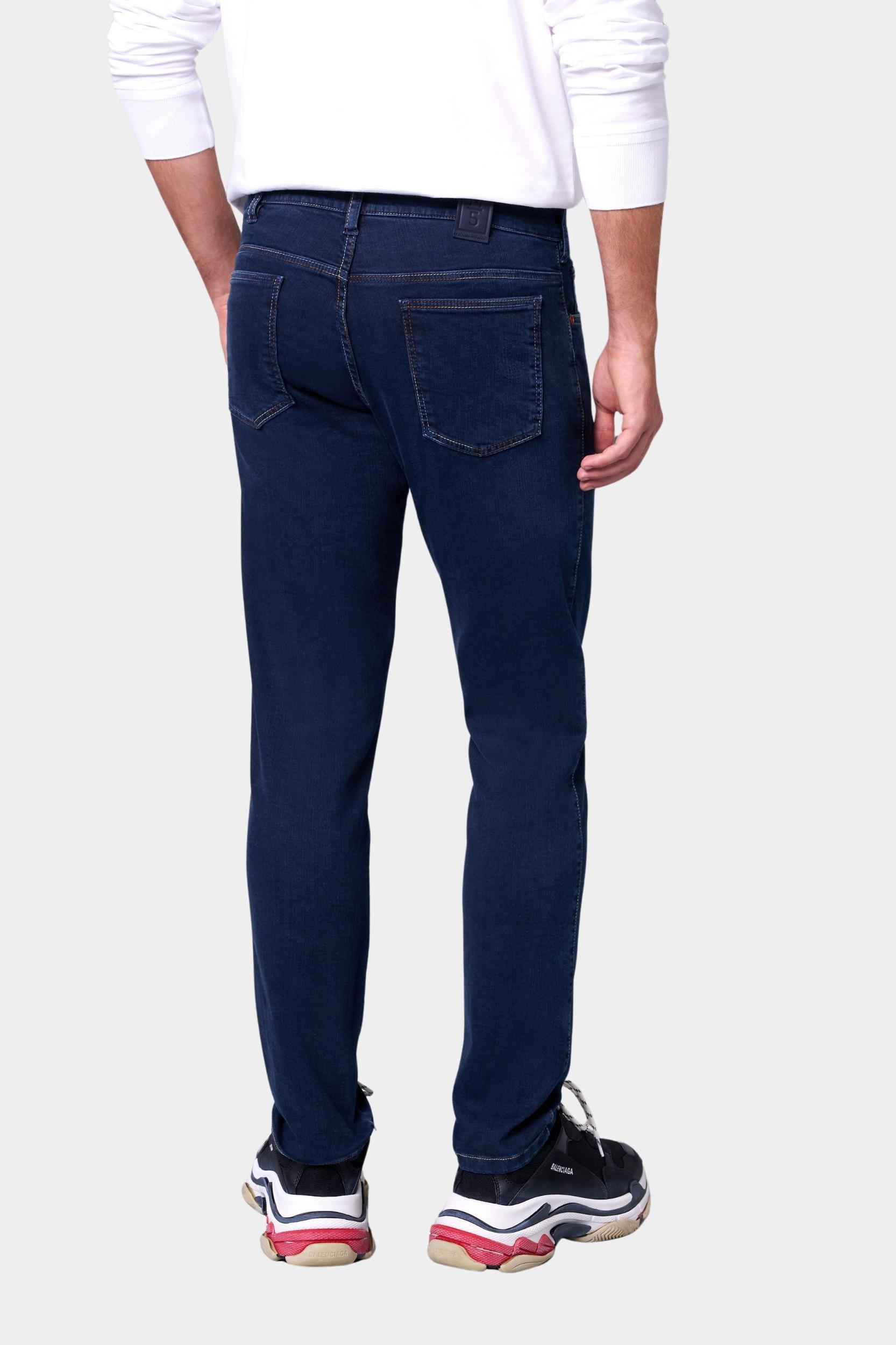 Meyer Flatfront Jeans Blauw SLIM Art.9-6288 3619628800/19