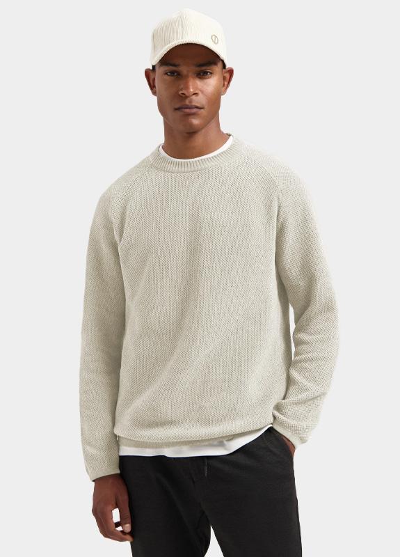 Dstrezzed Pullover Beige Neill Big Chenille 405722-AW25/107 Dstrezzed Pullover Beige Neill Big Chenille 405722-AW25/107