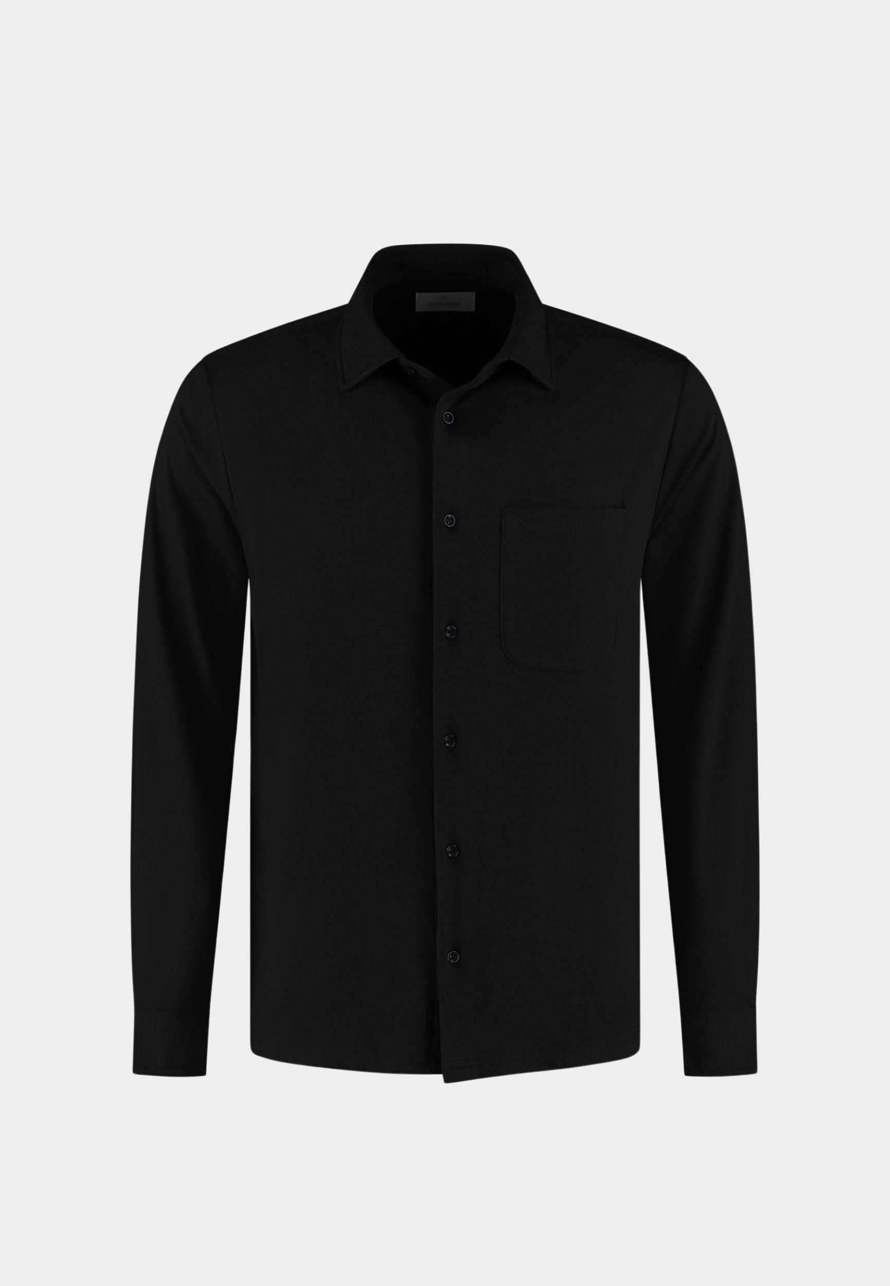 Dstrezzed Casual hemd lange mouw Zwart DS_Fraser Shirt 303972/999