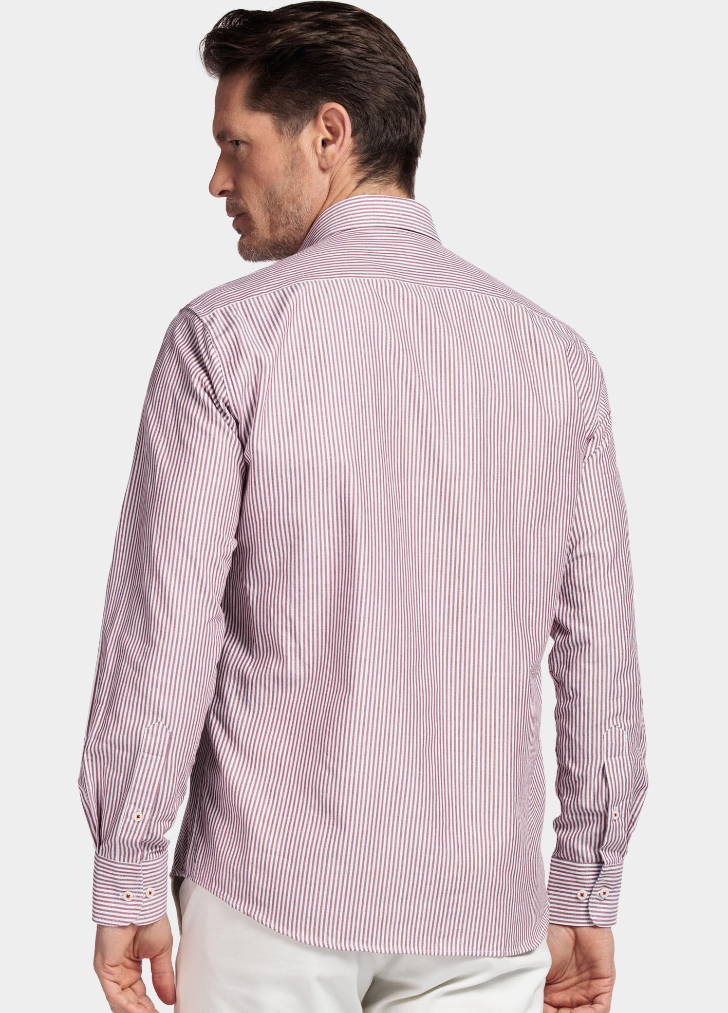 Giordano Overhemd heren Rood Ivy long sleeve button down o 517131/30
