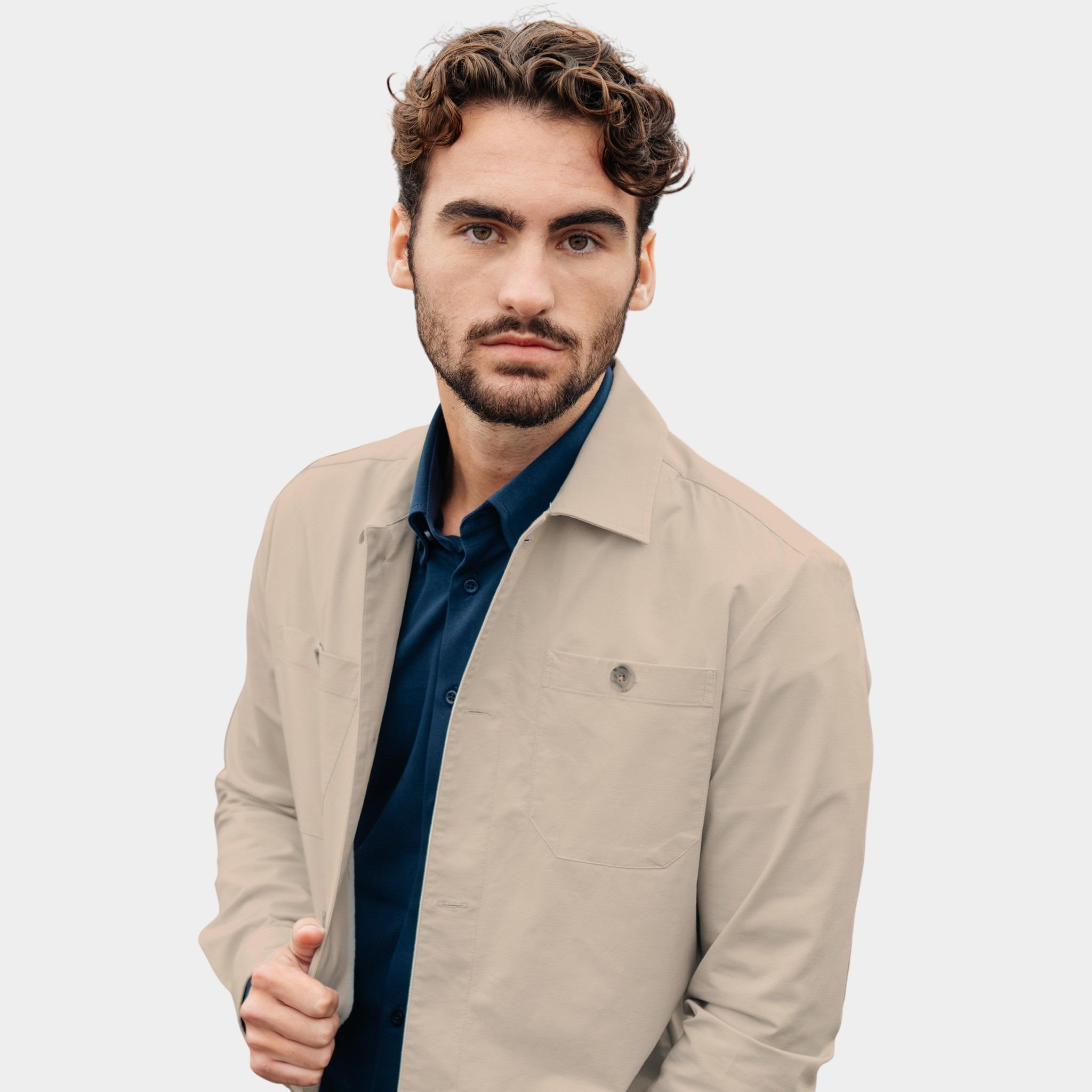 Ledub Overshirt Beige O5 0315508/620-620-620