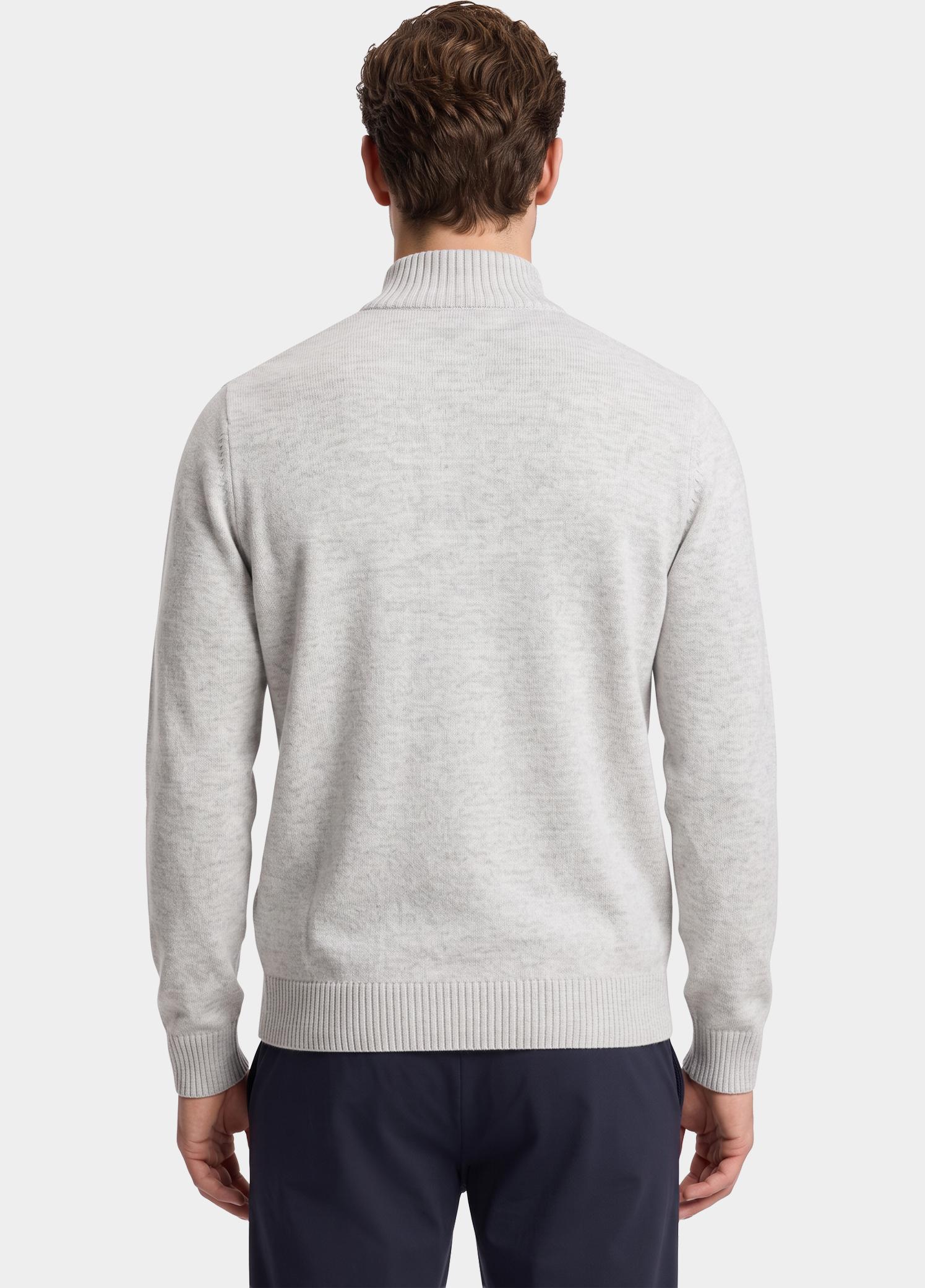 Bos Half Zip Beige  1111/Ecru
