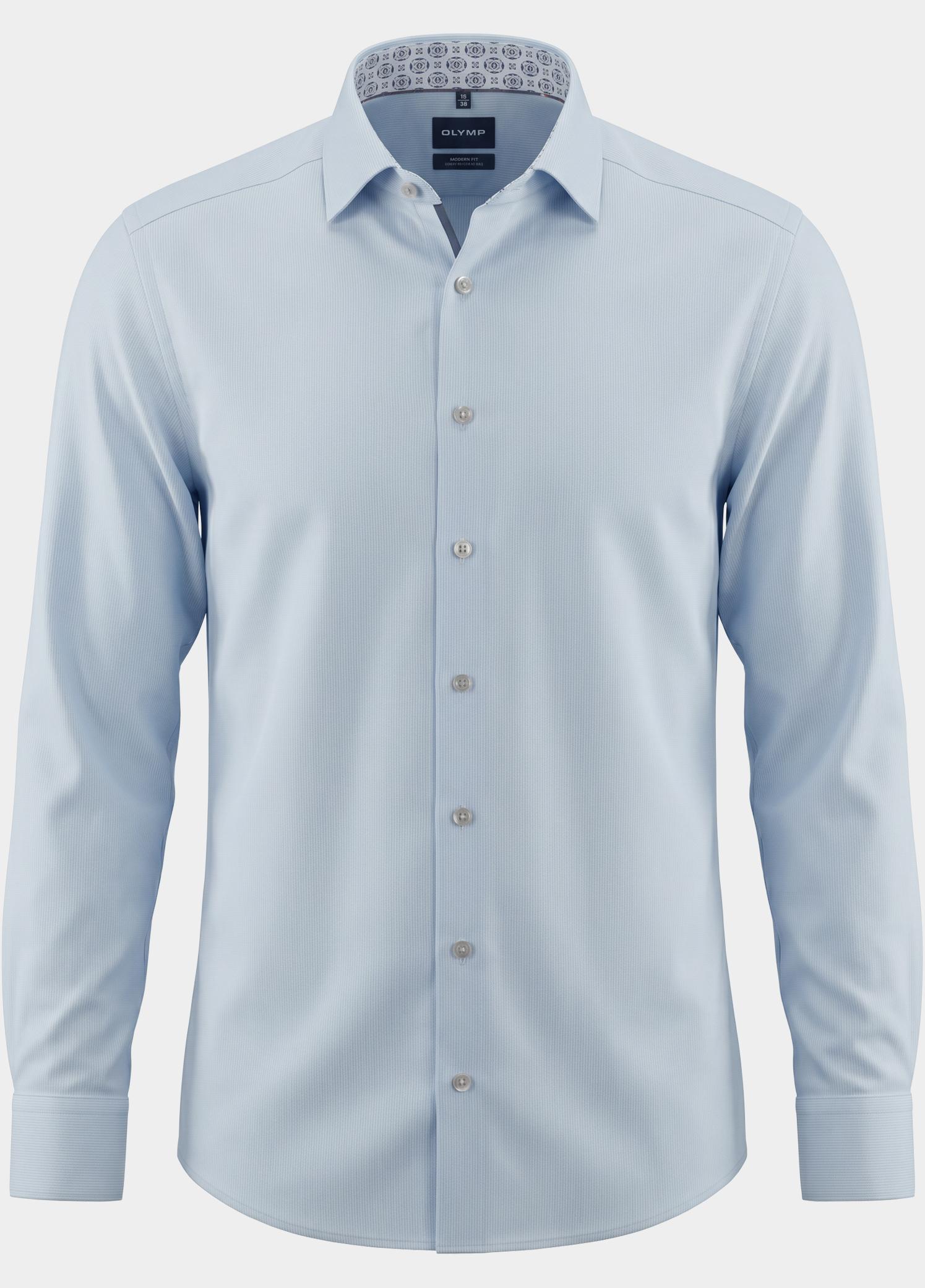 Olymp Zakelijk overhemd heren Blauw Luxor mf D.2127 o.T. 136624/11