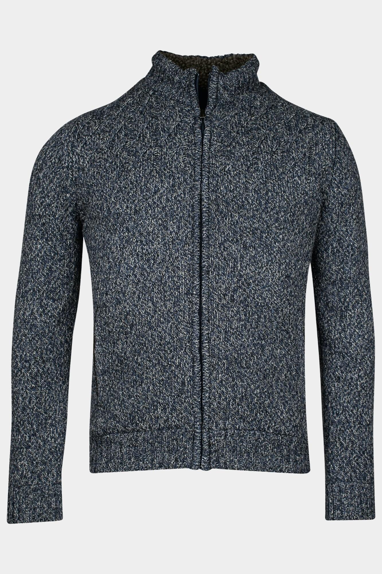 Baileys Vest Blauw Cardigan Zip - Lined 422178/679