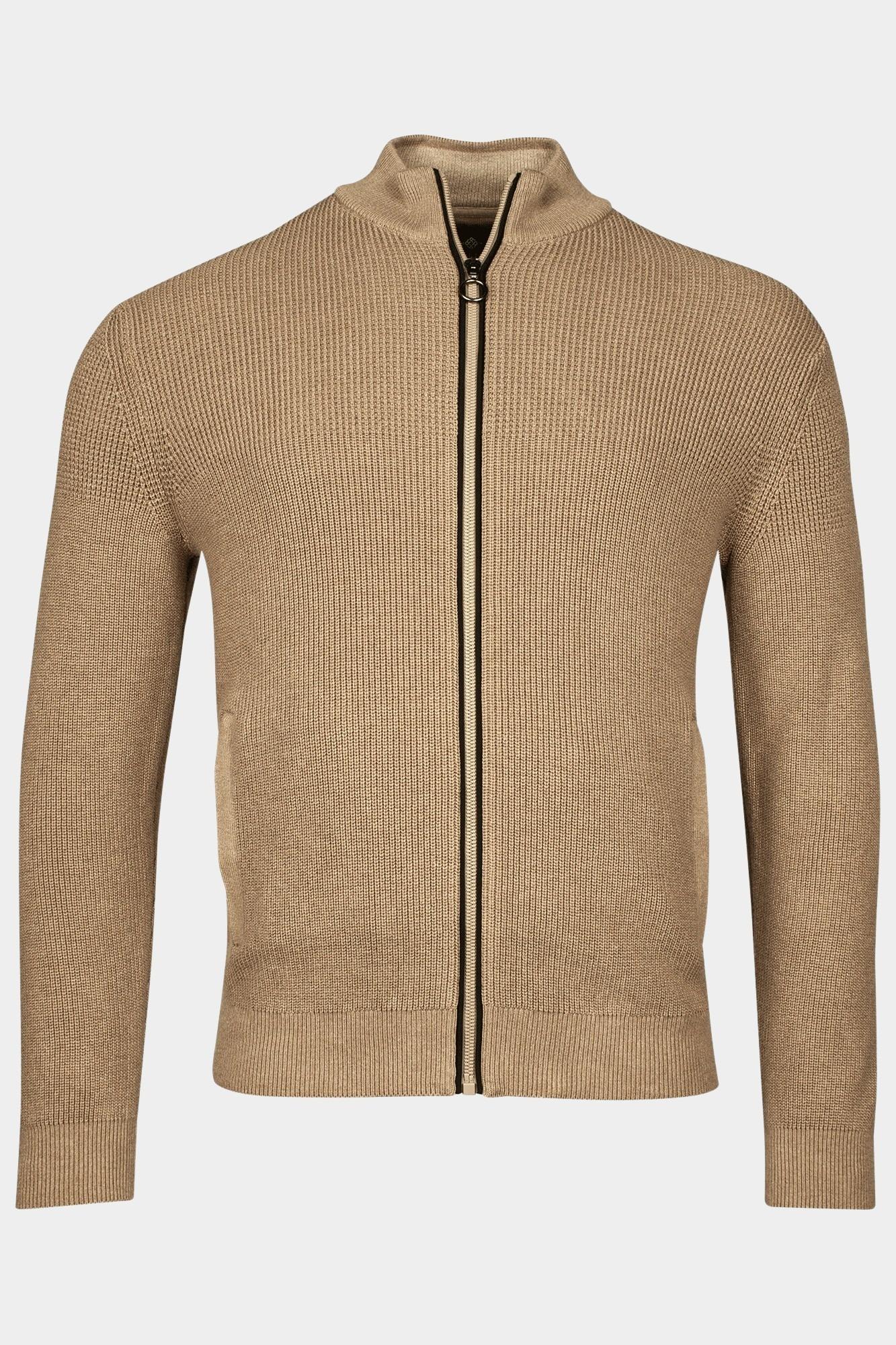 Baileys Vest Bruin Cardigan Zip 422055/835