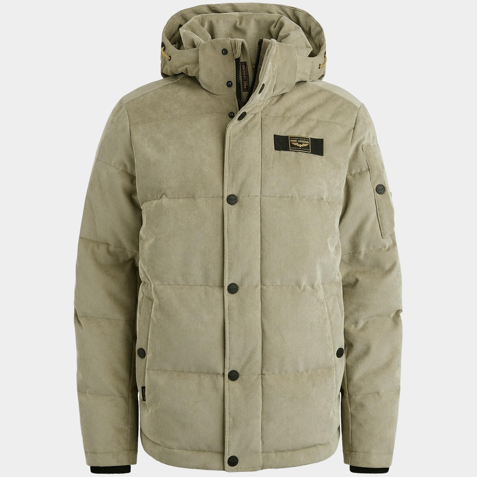 PME Legend Winterjack Beige Semi long jacket GOBBLER Clea PJA2508104/8011