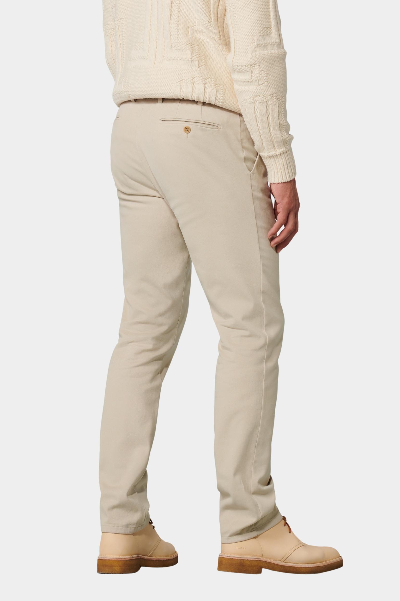 Meyer Katoenen Broek Beige BONN Art.2-8572 1022857200/31