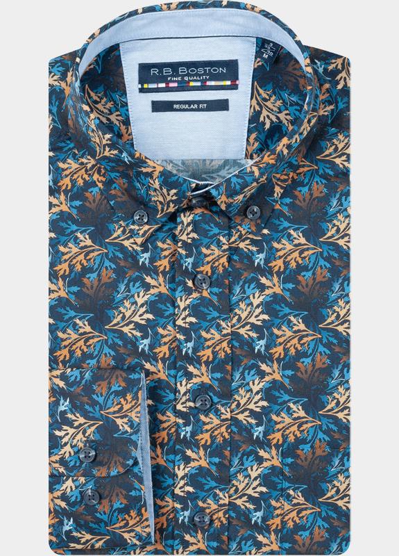 R.B. Boston Casual hemd lange mouw Multi Franklin LS Button Down 527670/629