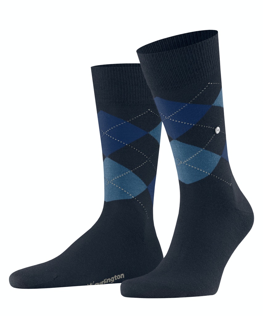Burlington Sokken Blauw Edinburgh SO 21182/6116
