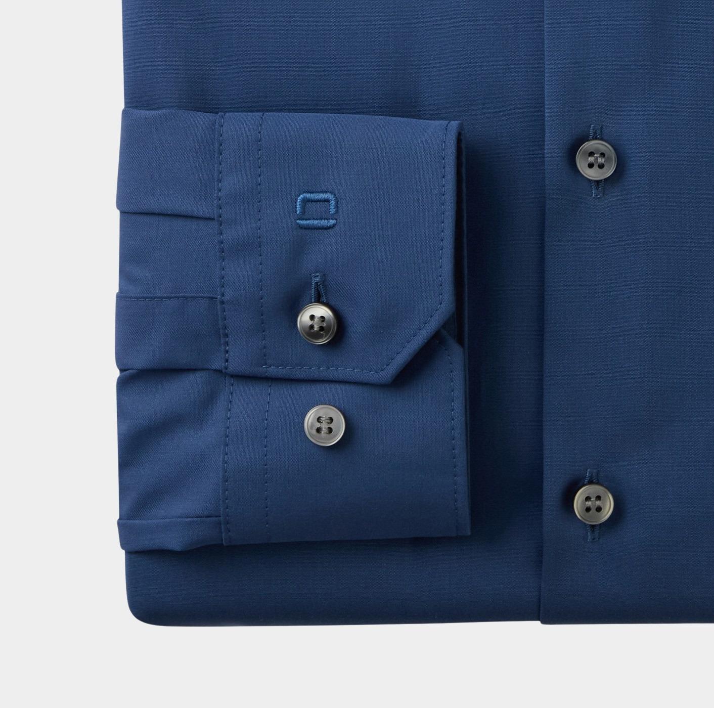 Olymp Business hemd lange mouw Blauw No. Six 046664/13