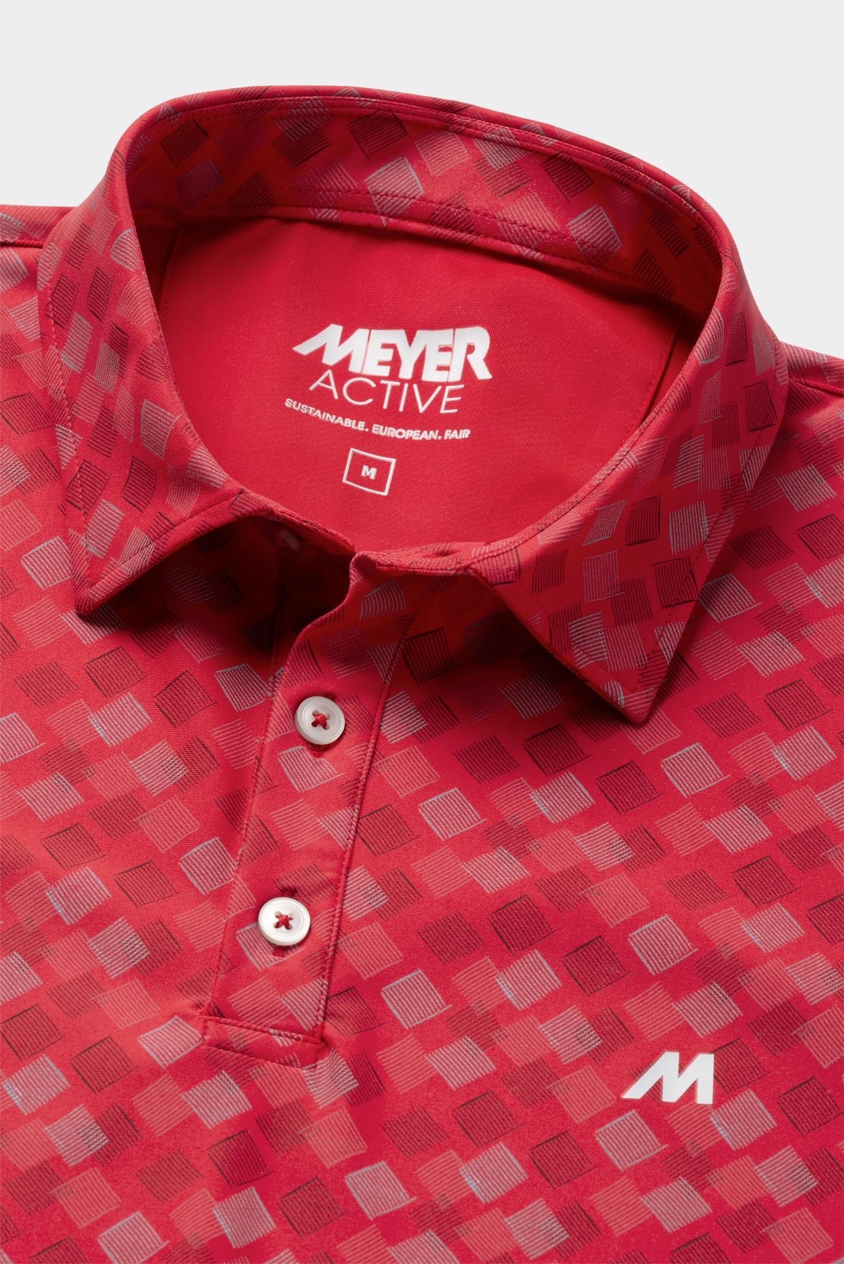 Meyer Polo korte mouw Rood PHIL Art.9-9008 9539900800/55
