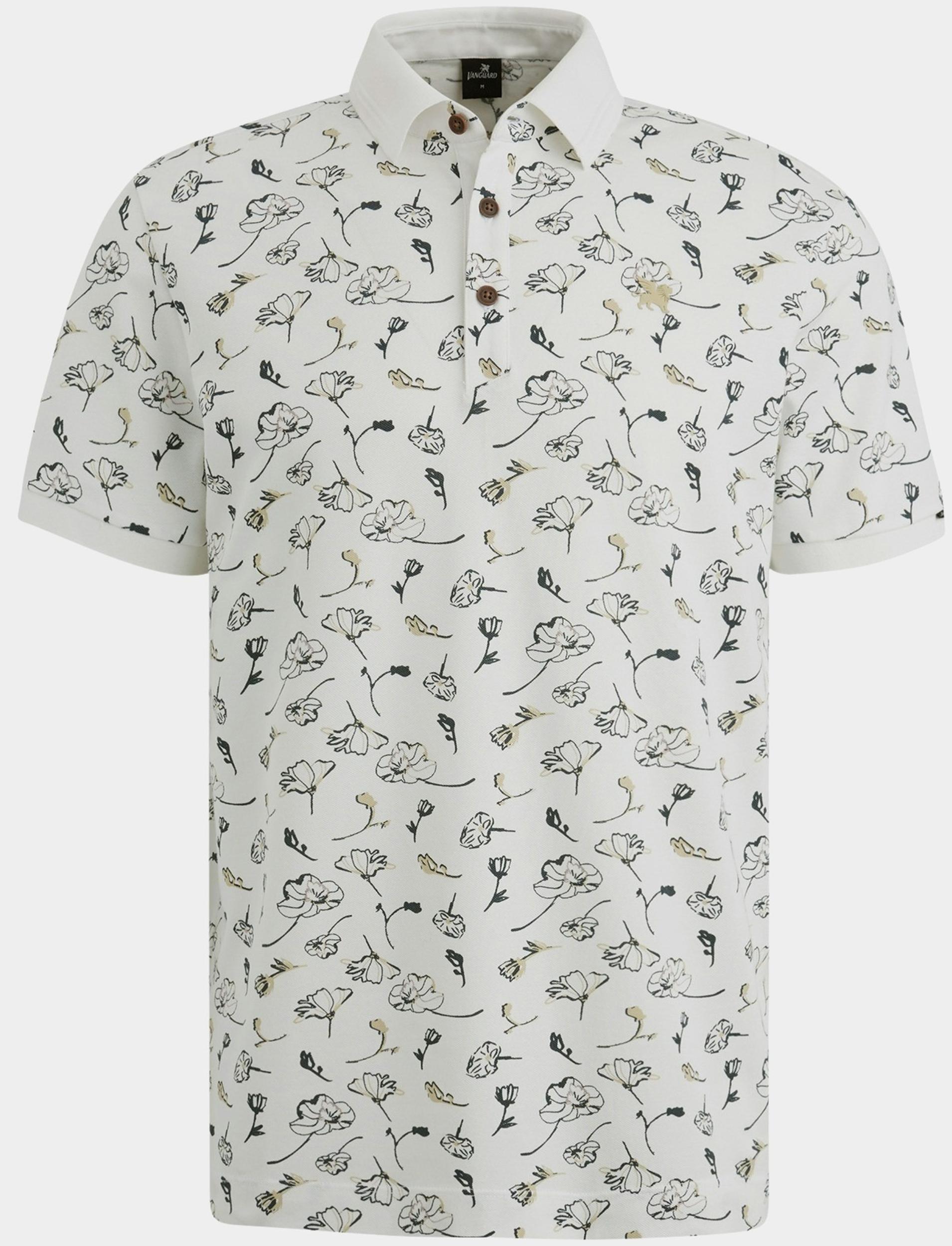 Vanguard Polo korte mouw Beige Short sleeve polo stretch  pi VPSS2503824/7004