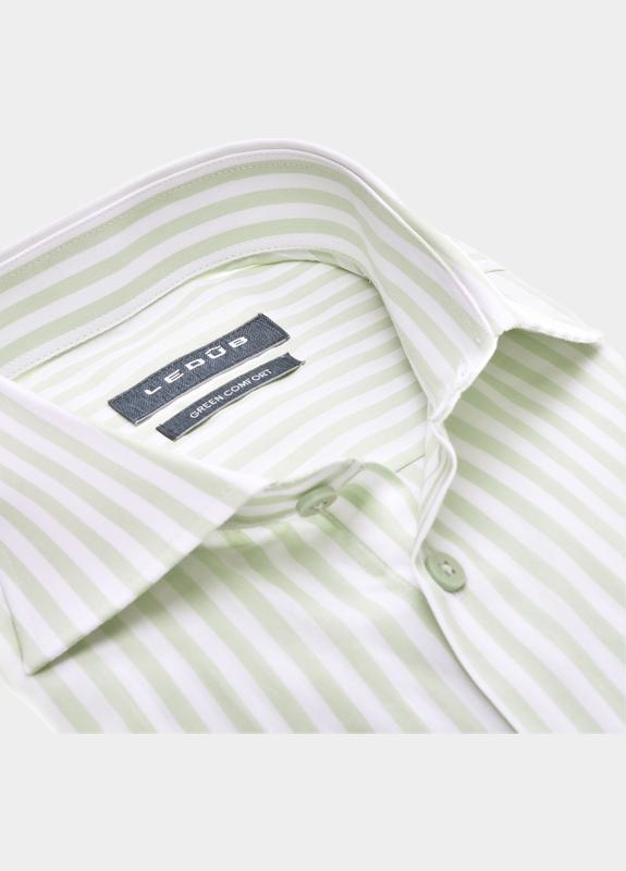 Ledub Business hemd lange mouw Groen  0142360/520-000-000