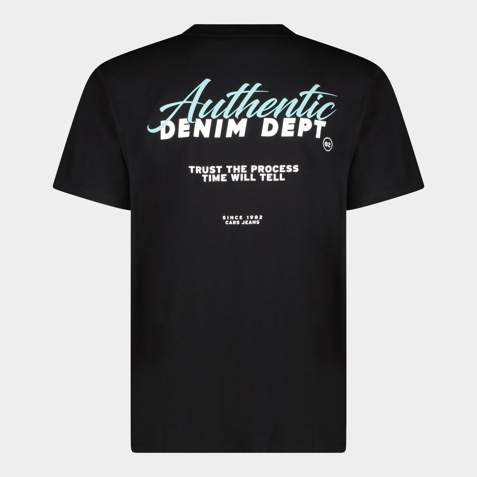 Cars Jeans T-shirt korte mouw Zwart YARDO 41285/01