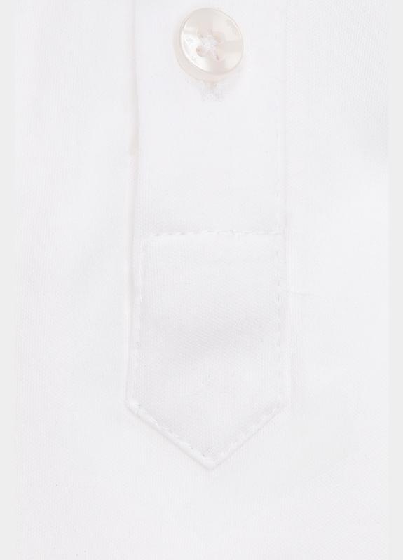 Ledub Polo lange mouw Wit  0702126/910-000-000