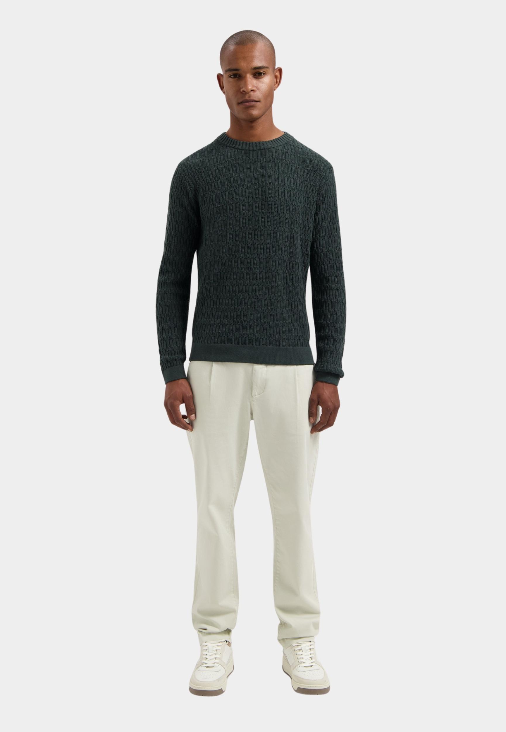 Dstrezzed Pullover Groen DS_Novel Crewneck 405908/562