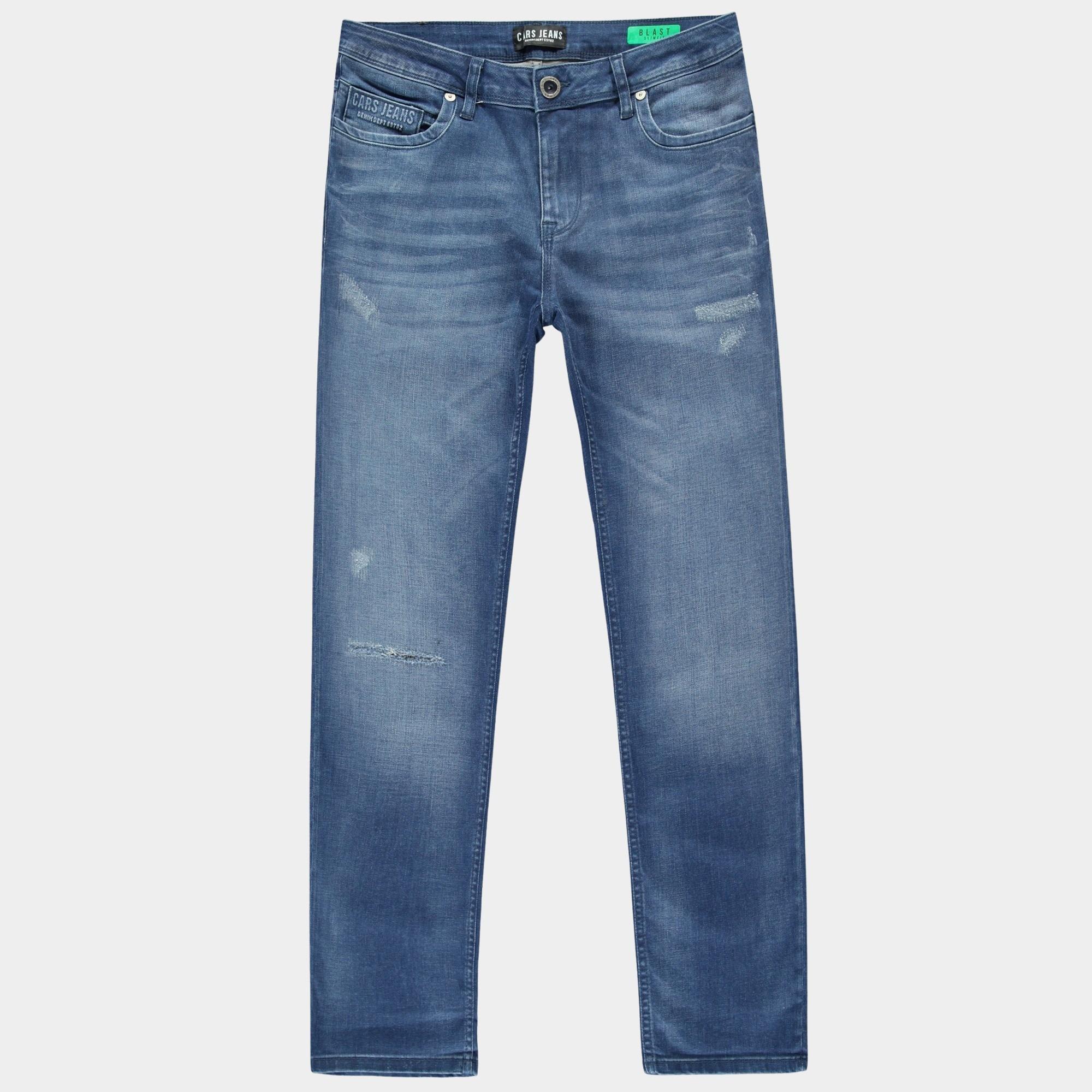 Cars Jeans 5-Pocket Jeans Blauw BLAST 78482/56
