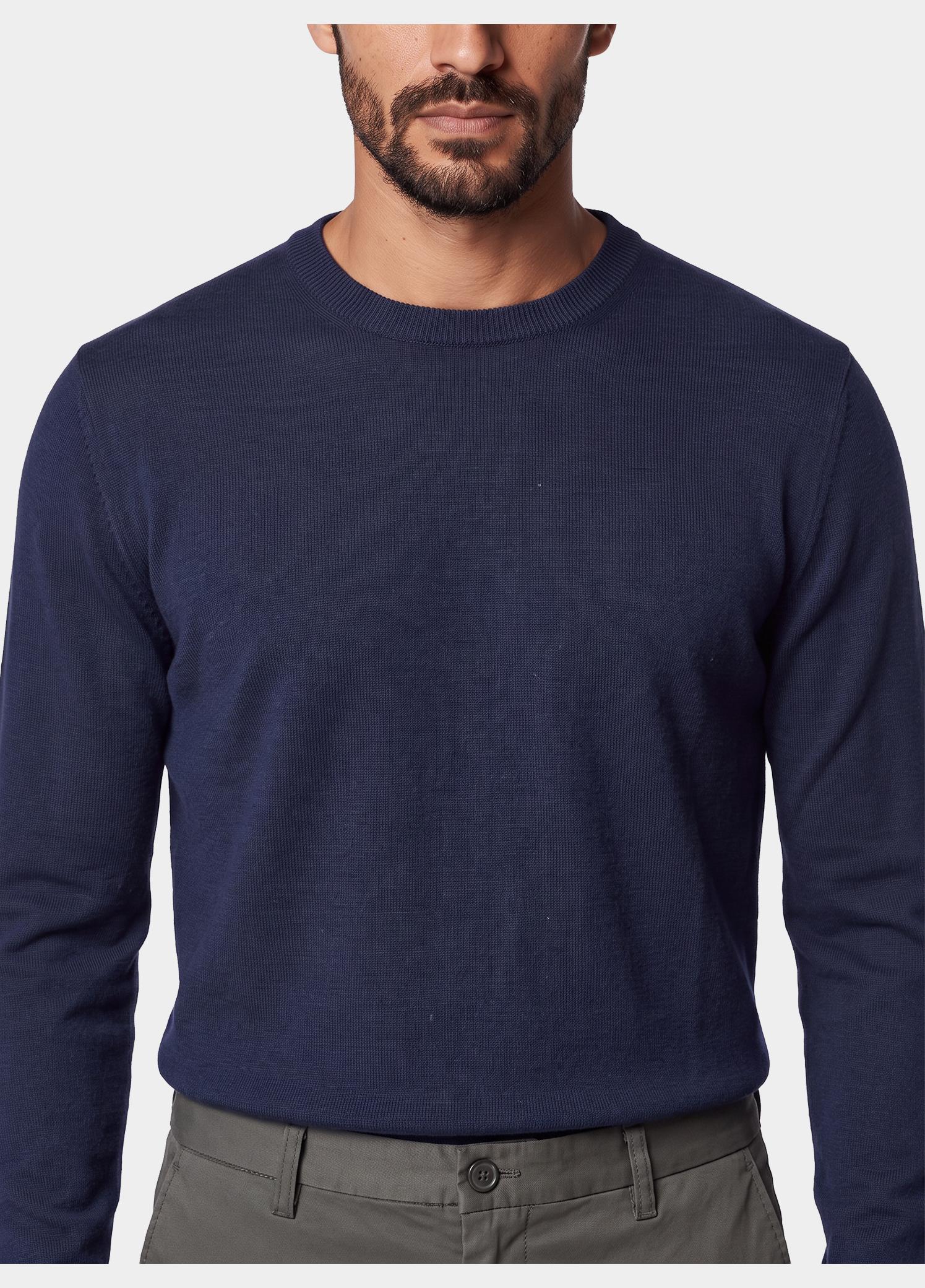 Bos Pullover heren Blauw  3050900/303