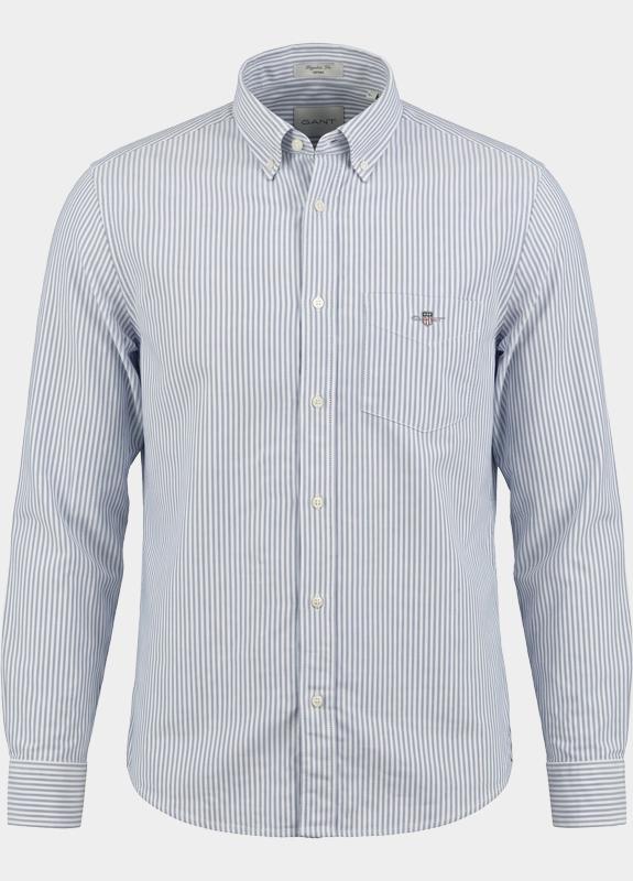 Gant Overhemd heren Blauw Klassiek Oxford-overoverhemd 3000230/436