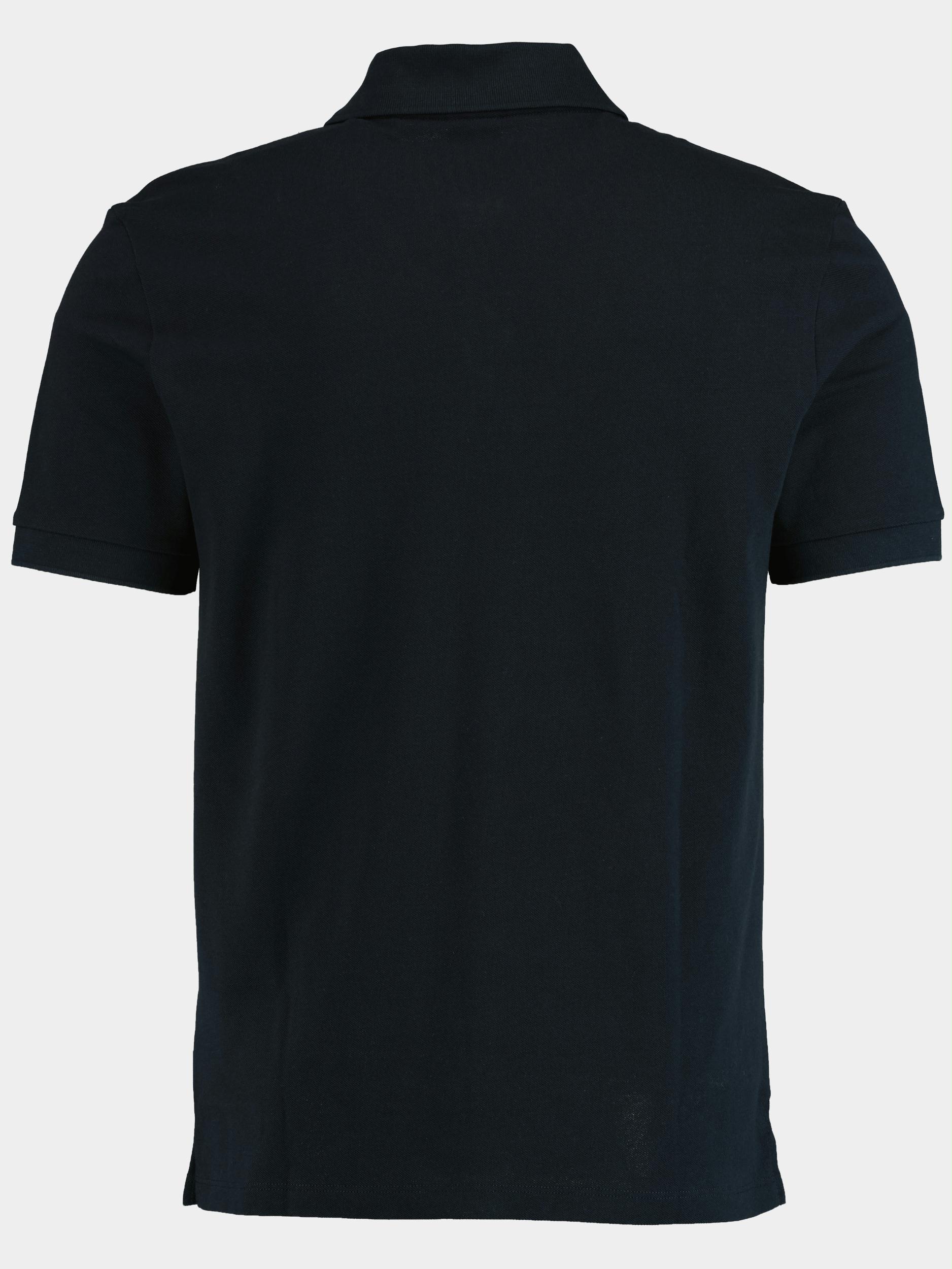 BOSS Black Polo korte mouw Blauw Polo Pallas navy