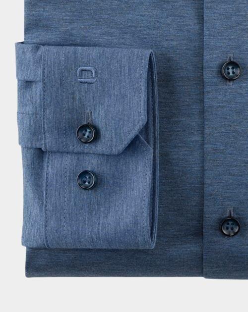 Olymp Business hemd lange mouw Blauw 2503/74 Hemden 250374/13