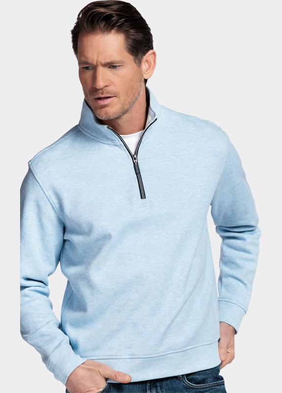 Baileys half zip sweater heren Blauw Sweatshirt 1/2 Zip 613122/615
