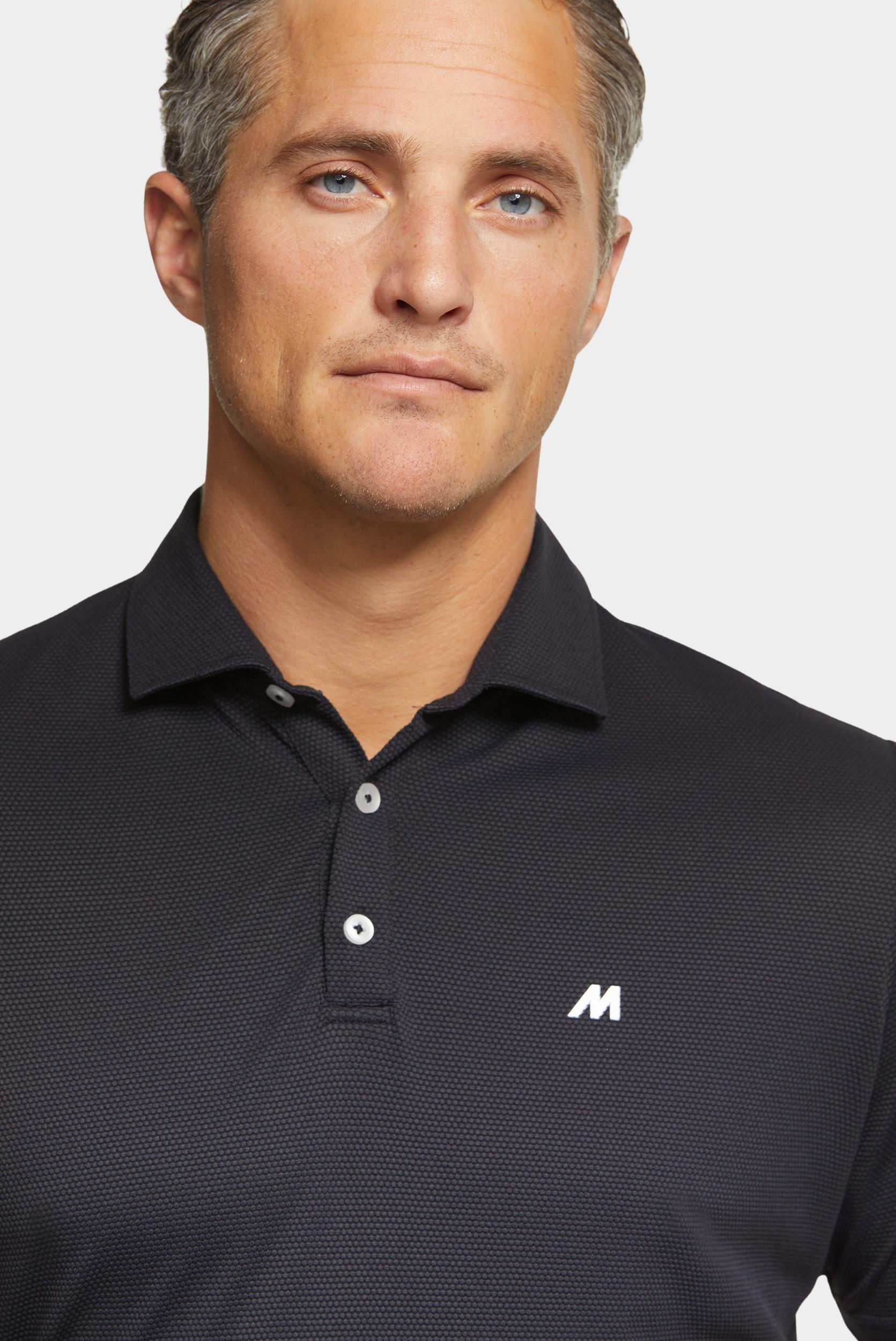 Meyer Polo korte mouw Zwart RORY Art.9-9006 9519900600/09
