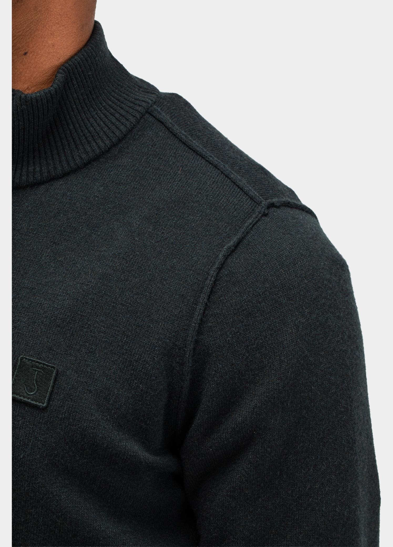 Butcher of Blue Half Zip Groen Clifden M2626100/754