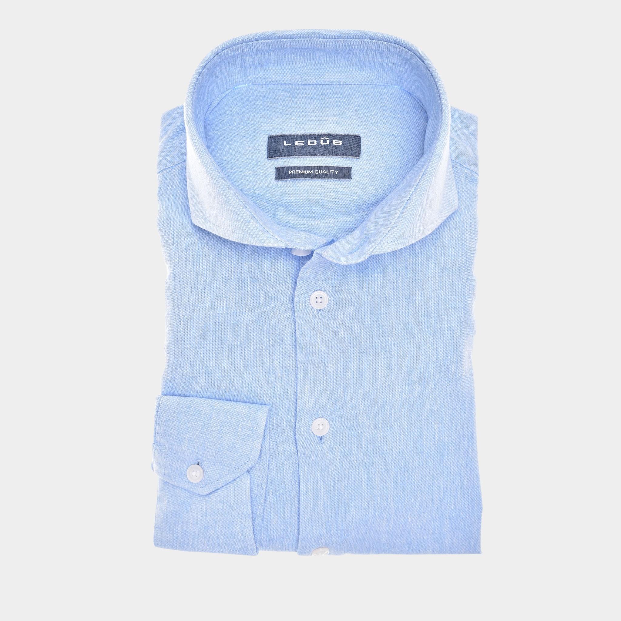 Ledub Business hemd lange mouw Blauw LE24215/W/ MFN 5 0142466/120-000-000
