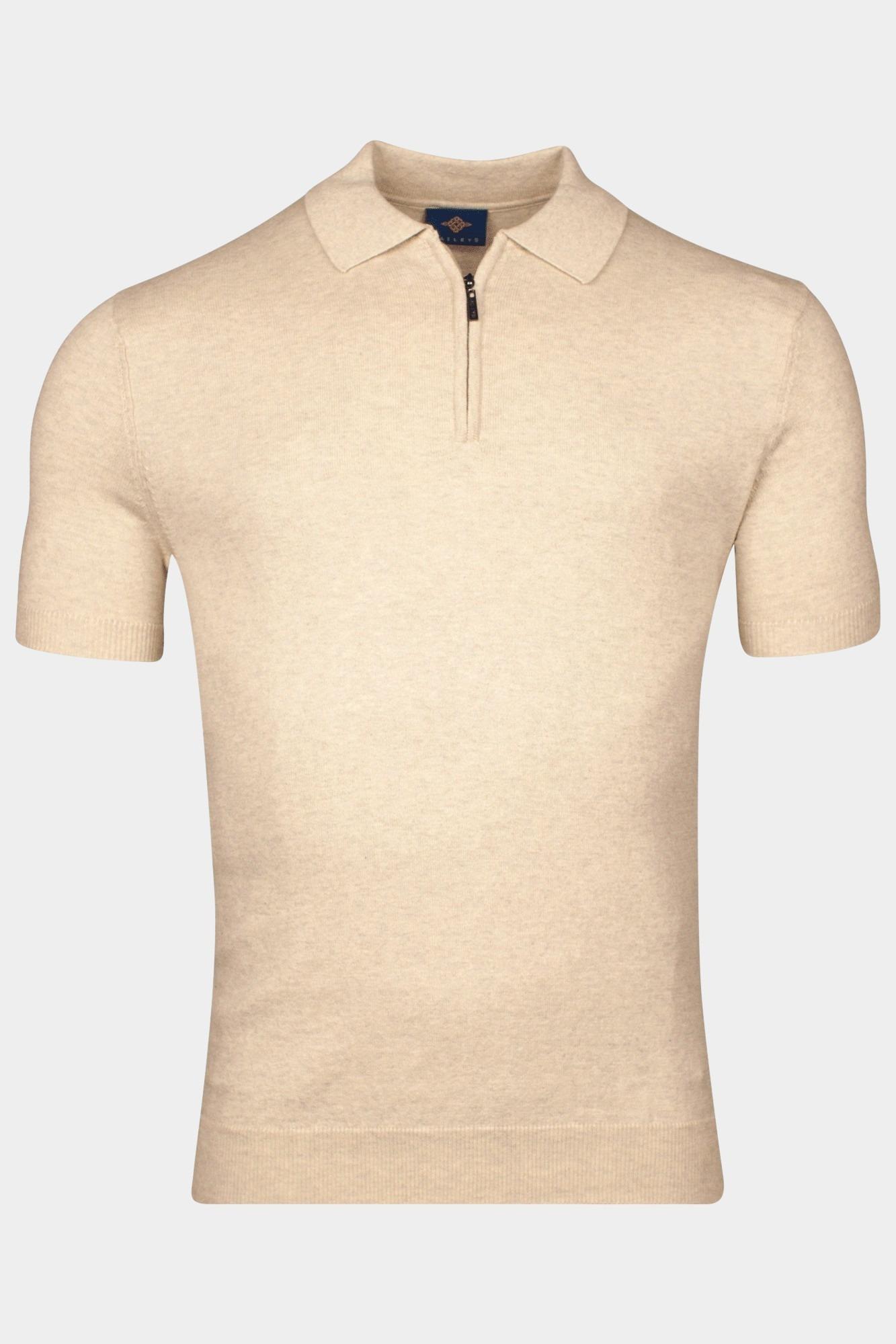 Baileys Polo korte mouw Wit Polo knitted pullover - Zip u 515789/815