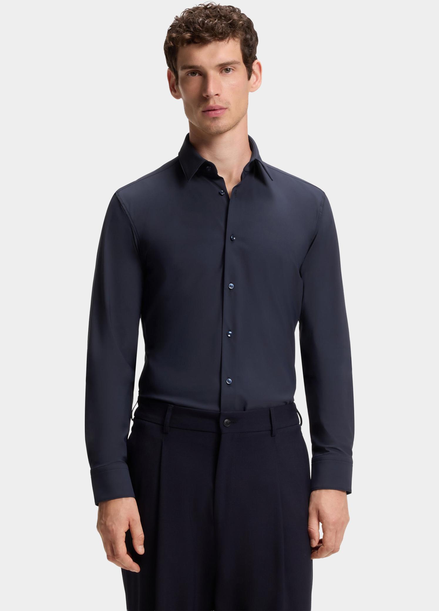 BOSS Black Business hemd lange mouw Blauw P-HANK-S-K-261 10248739 01 50555747/404