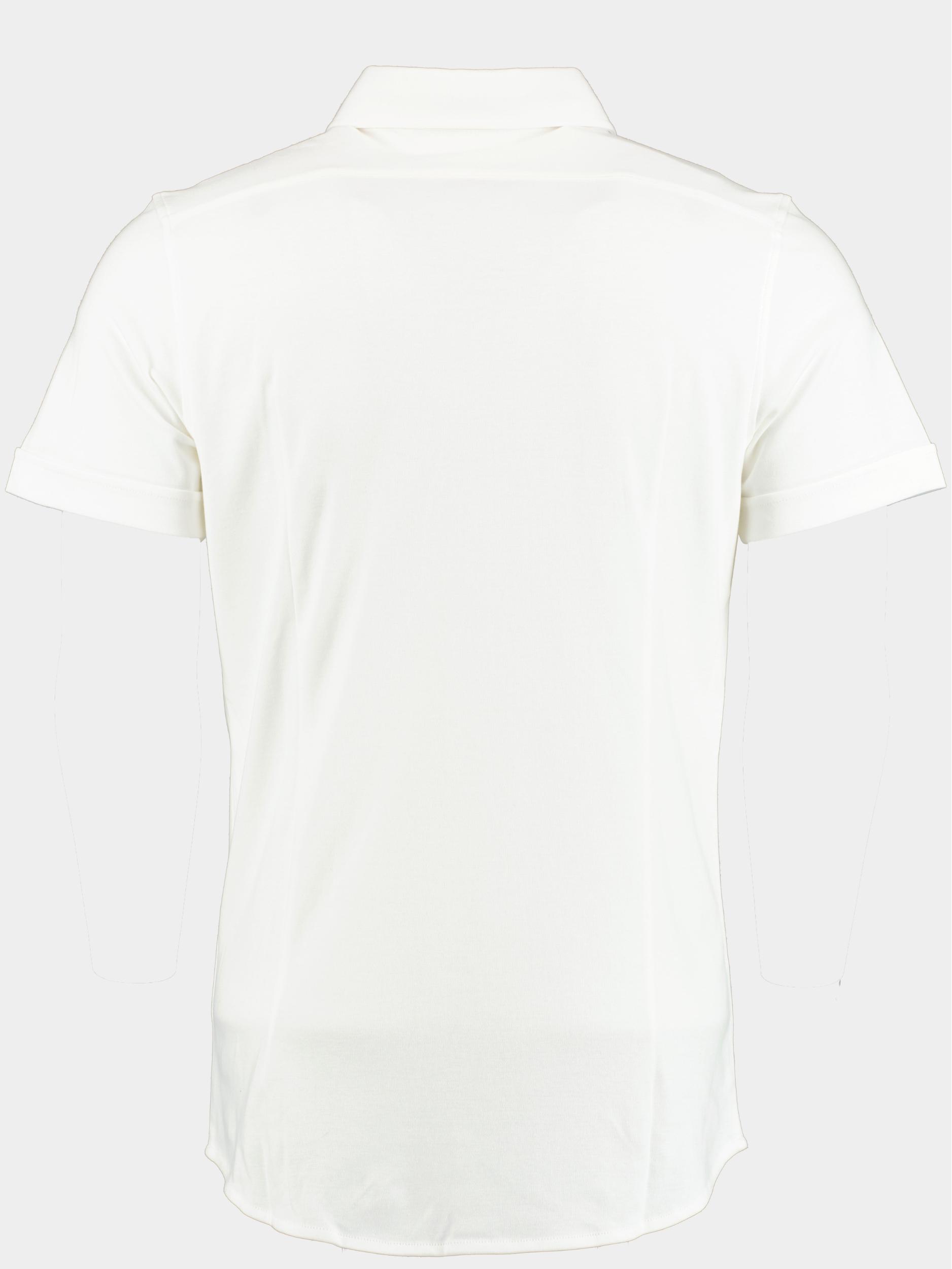 Born With Appetite Casual hemd korte mouw Wit Earl Shirt Sl 22108EA28/100 white