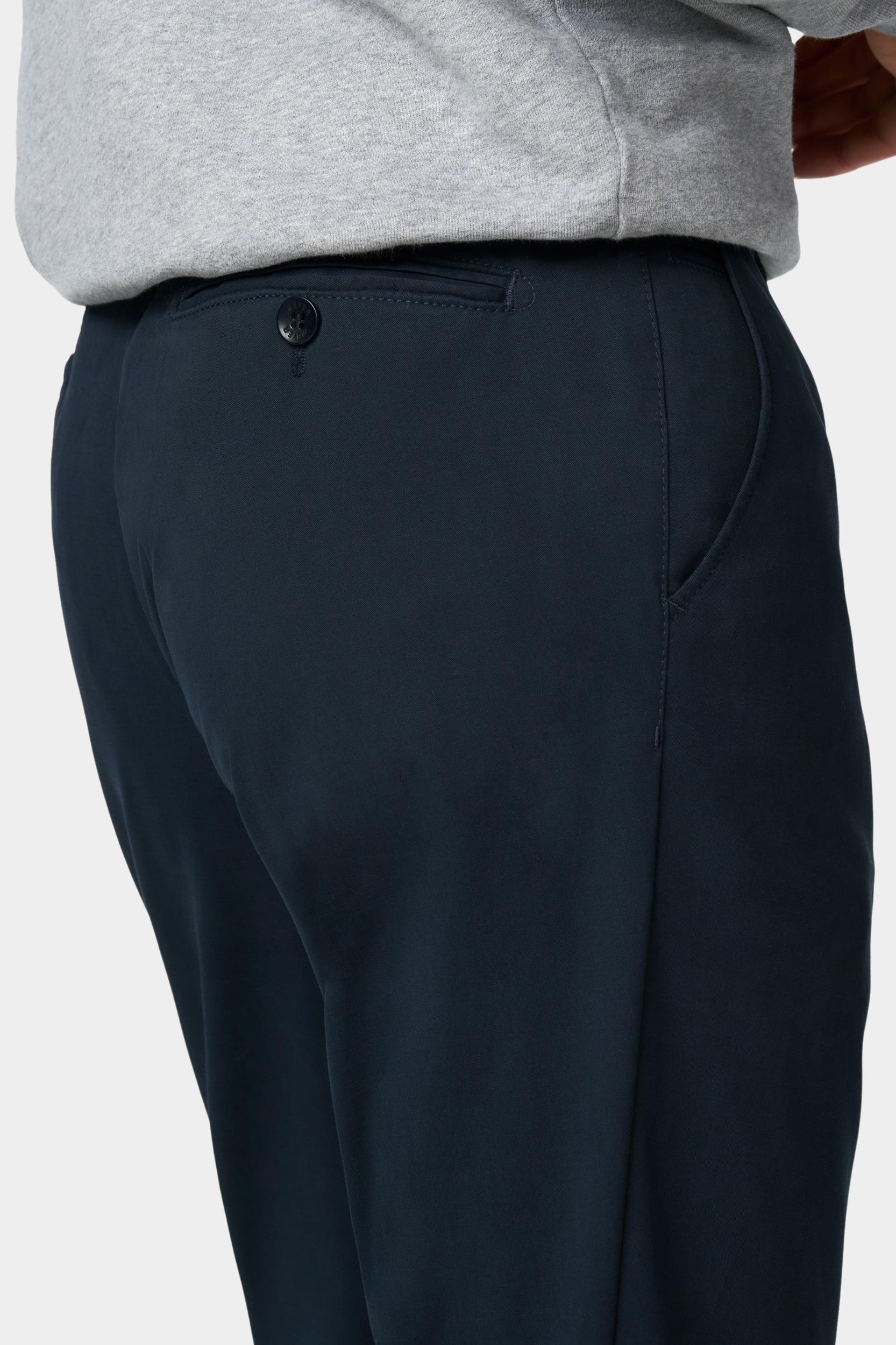 Meyer Katoenen Broek Blauw BONN Art.1-8079 1021807900/18